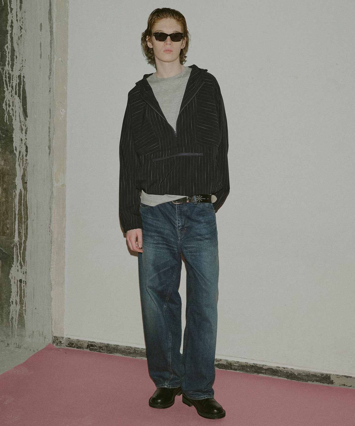 USED TWIST DENIM PANTS