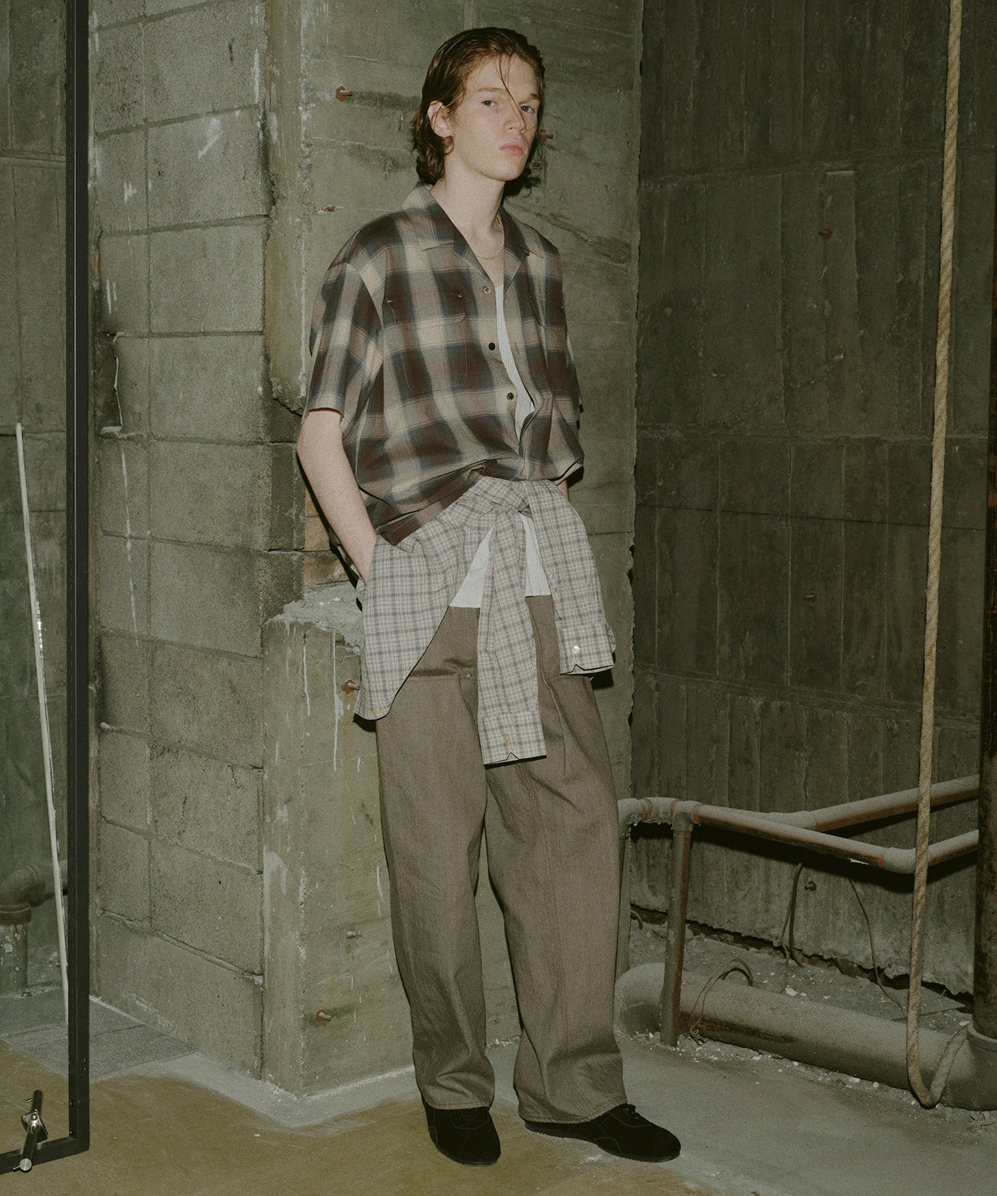 BAKER TUCK DENIM