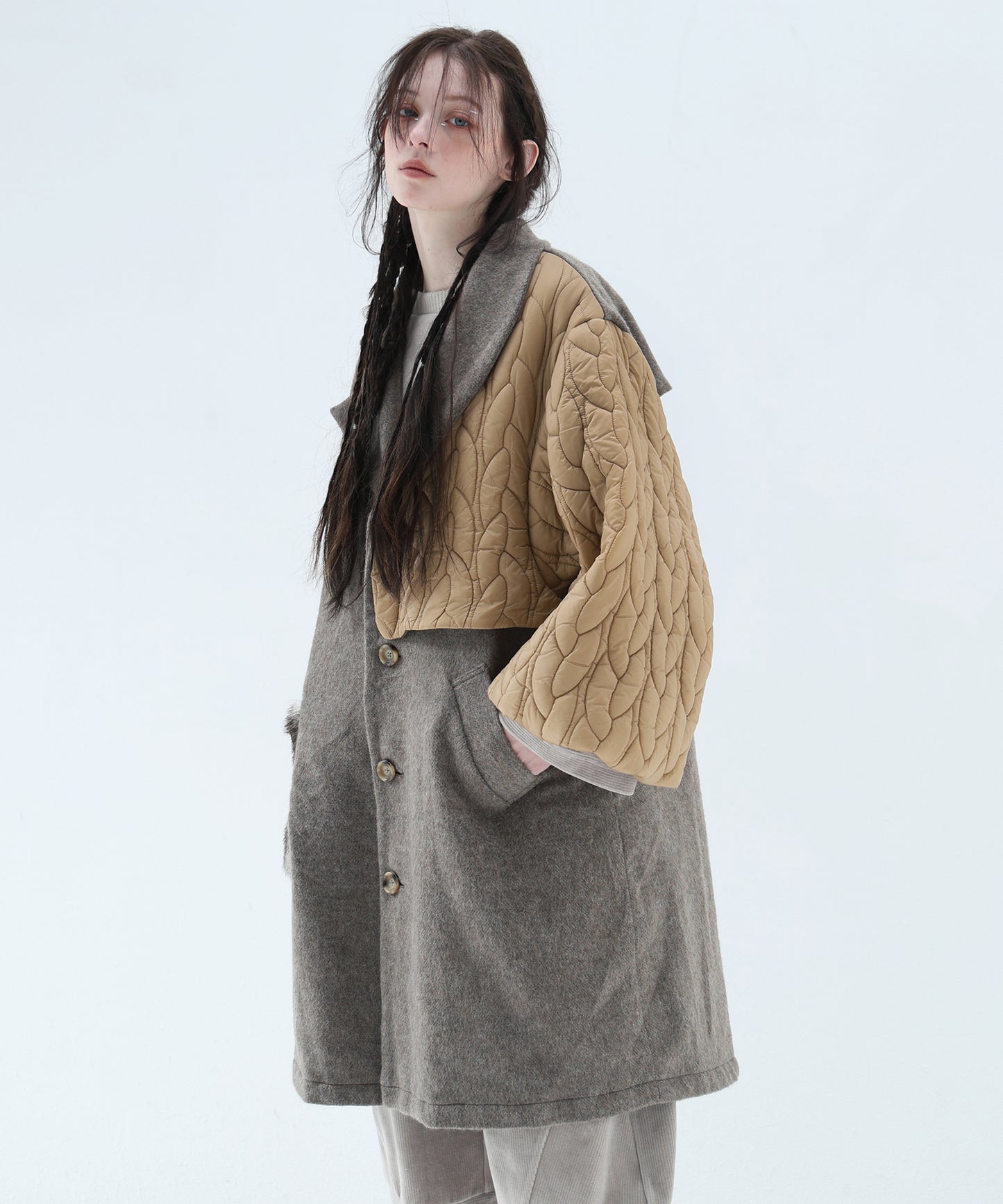 OOPARTS Mix Gawn Coat