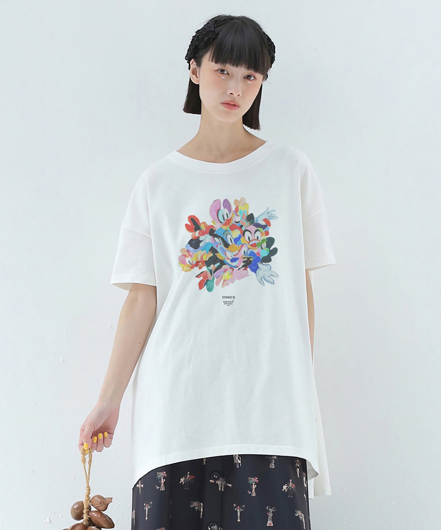CHAO:S HEAD Flare T-Shirt