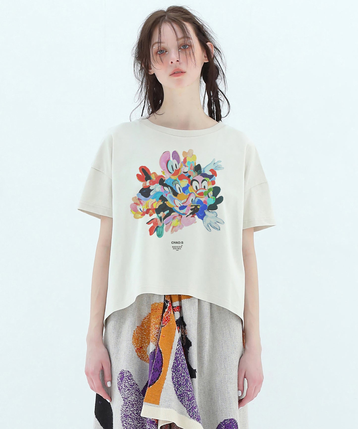 CHAO:S HEAD Flare T-Shirt