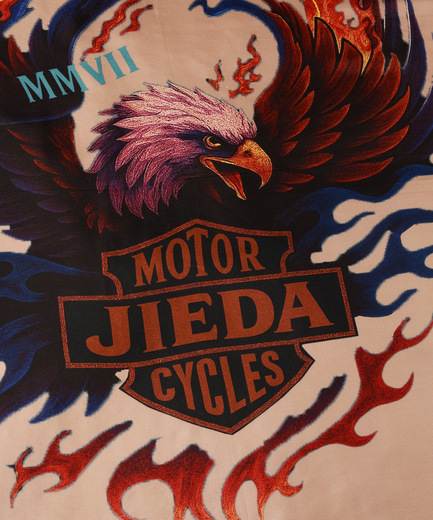MOTOR SILK SCARF