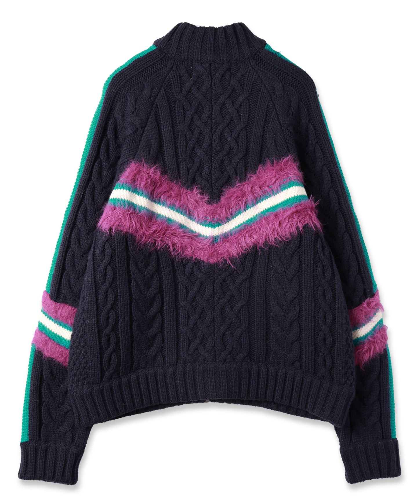 ALAN KNIT TRACK JACKET【9月中旬】