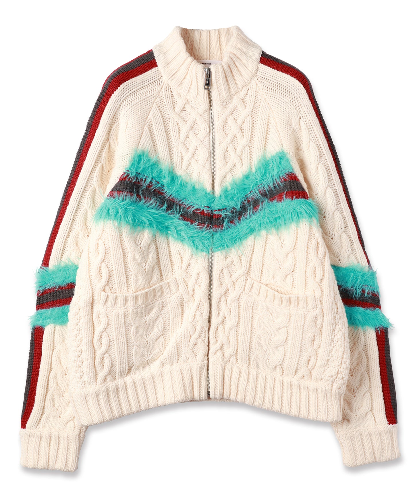 ALAN KNIT TRACK JACKET【9月中旬】