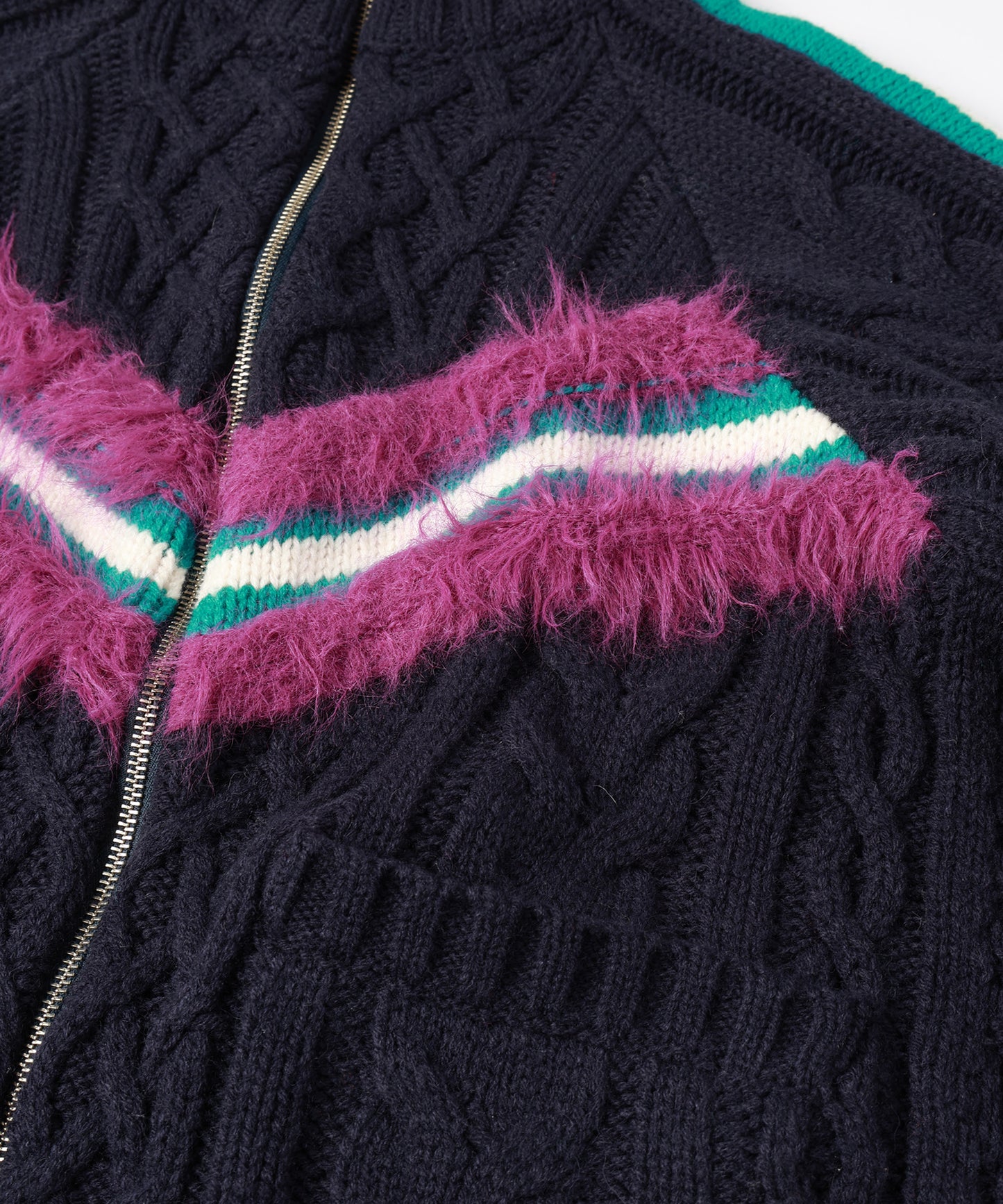 ALAN KNIT TRACK JACKET【9月中旬】