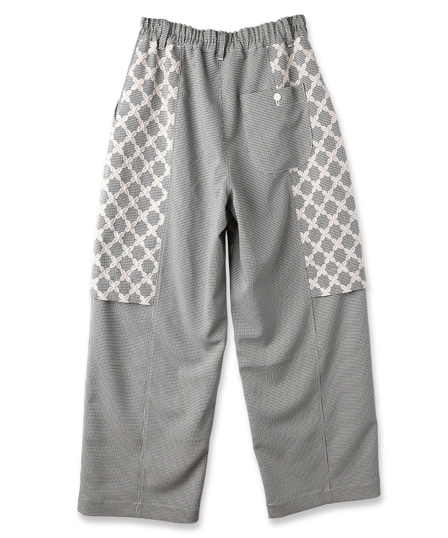MIX CHECK PANTS
