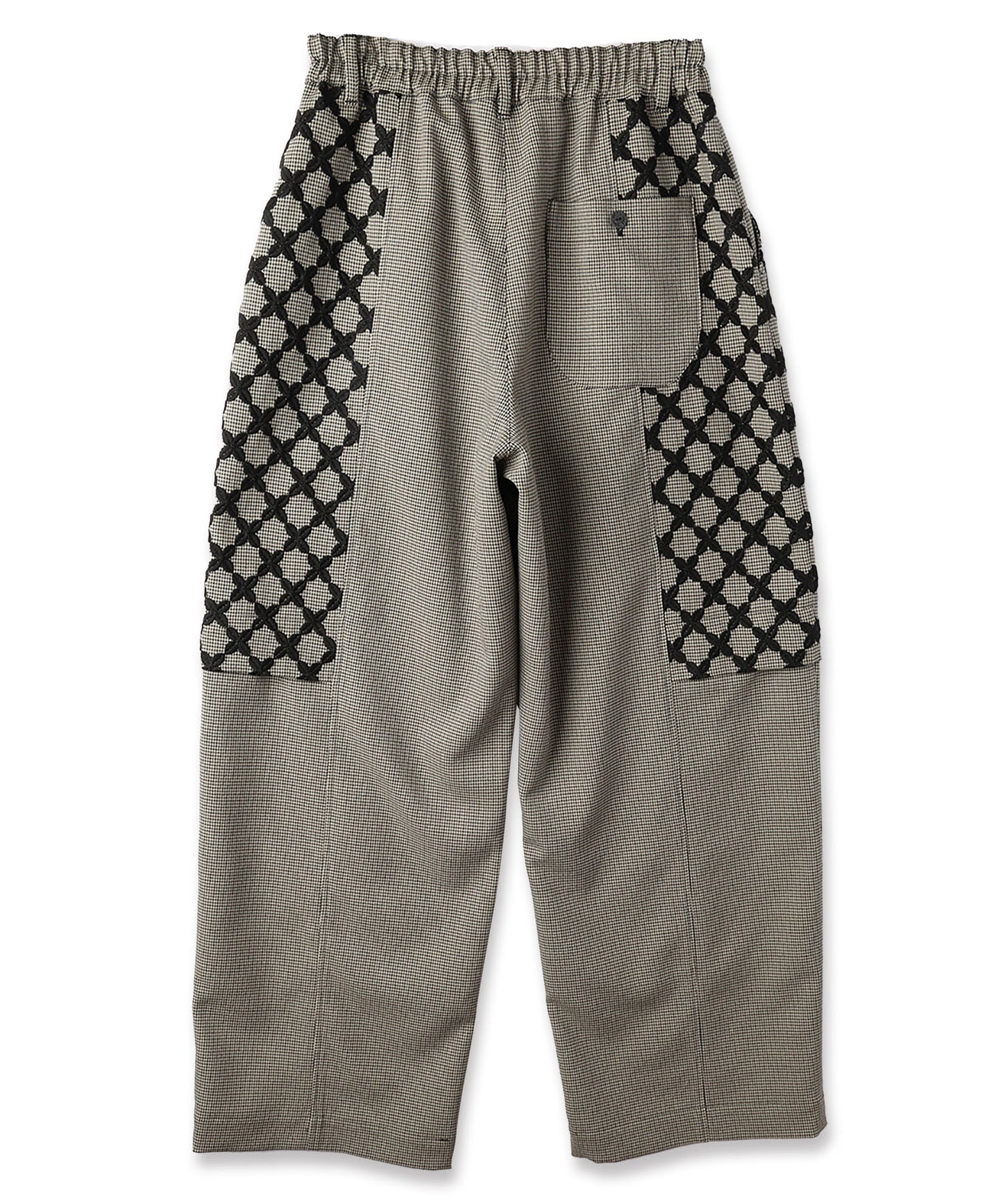 MIX CHECK PANTS