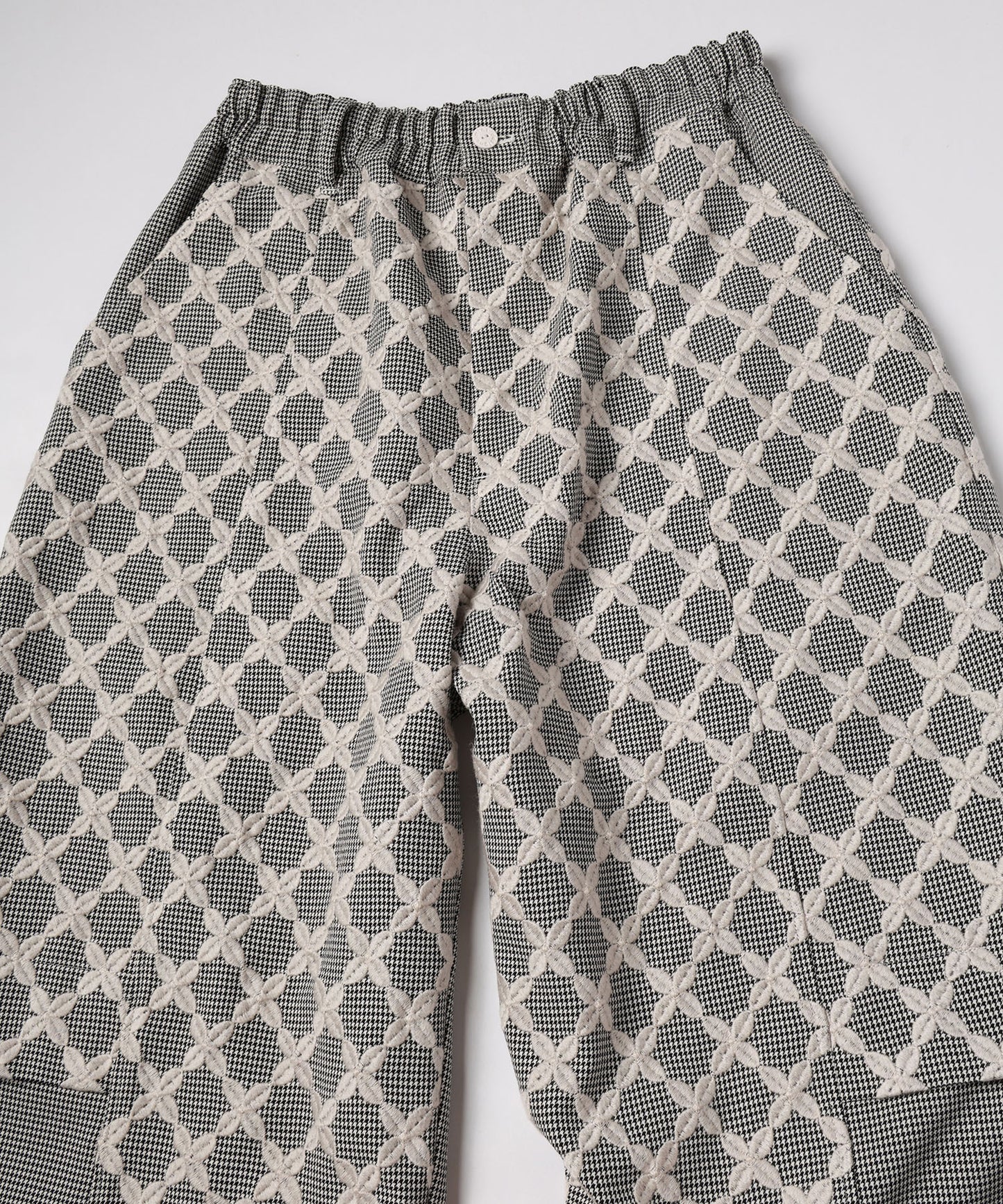 MIX CHECK PANTS