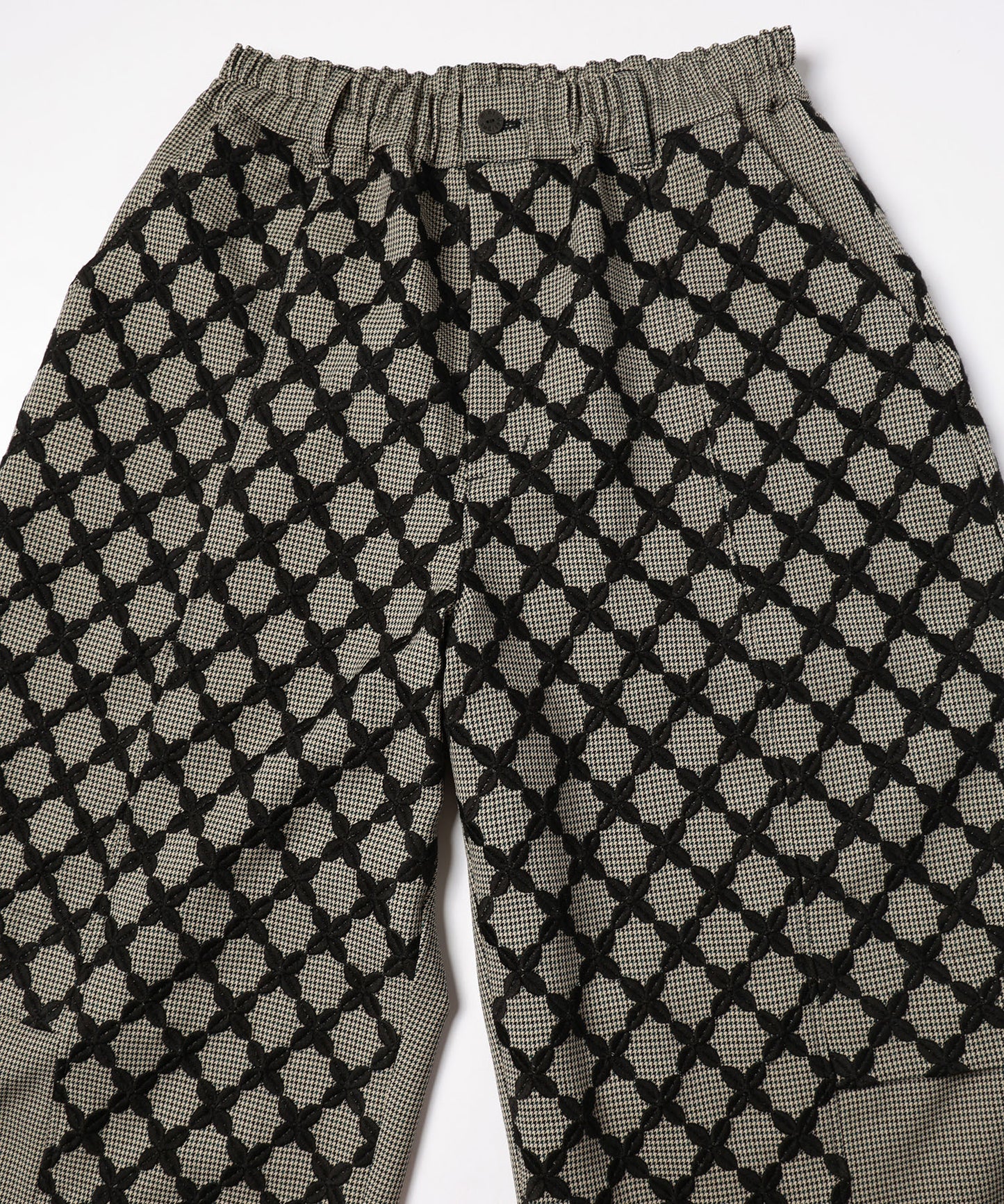 MIX CHECK PANTS