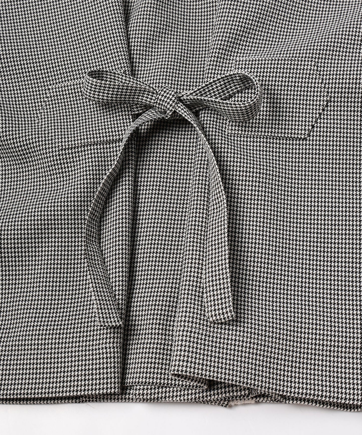 MIX CHECK SHORT COAT