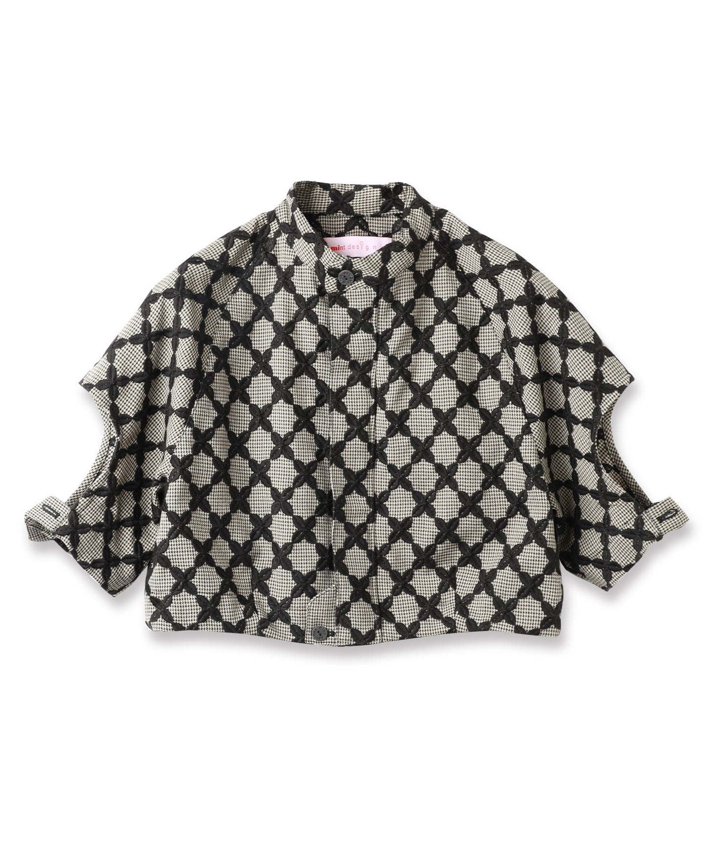 MIX CHECK LITTLE JACKET
