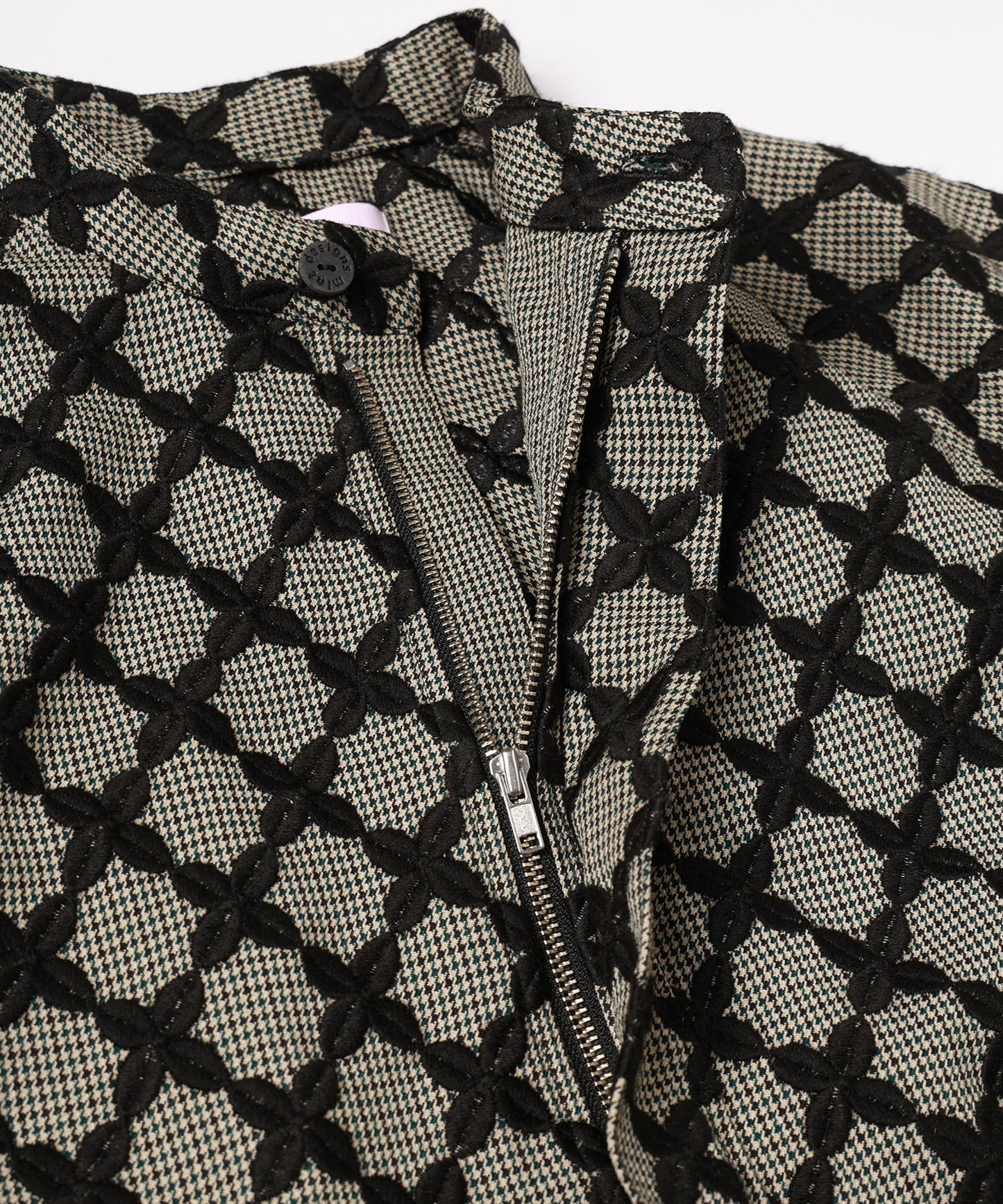 MIX CHECK LITTLE JACKET