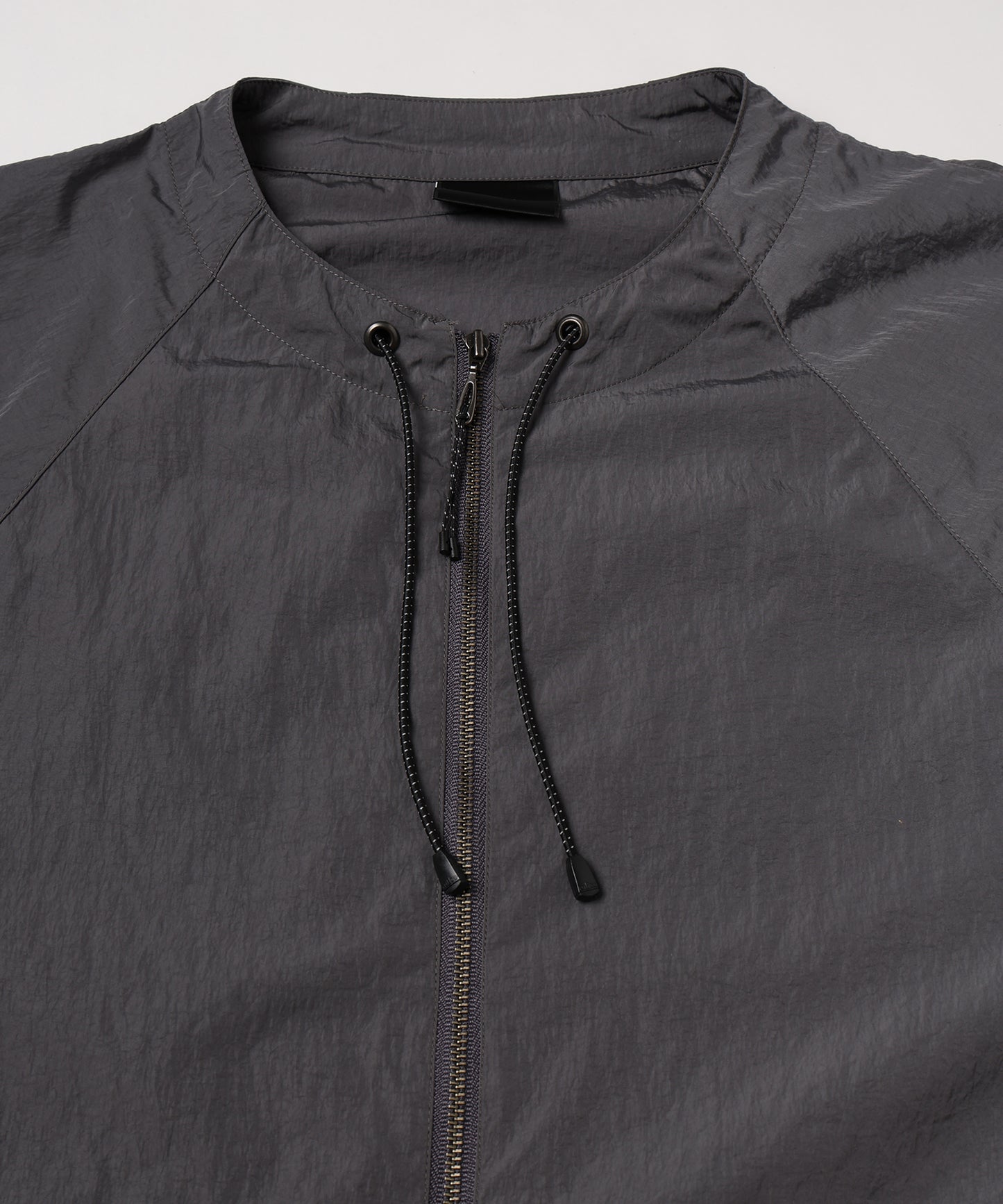【OUTLIERS×JieDa】NYLON ZIP SHIRT