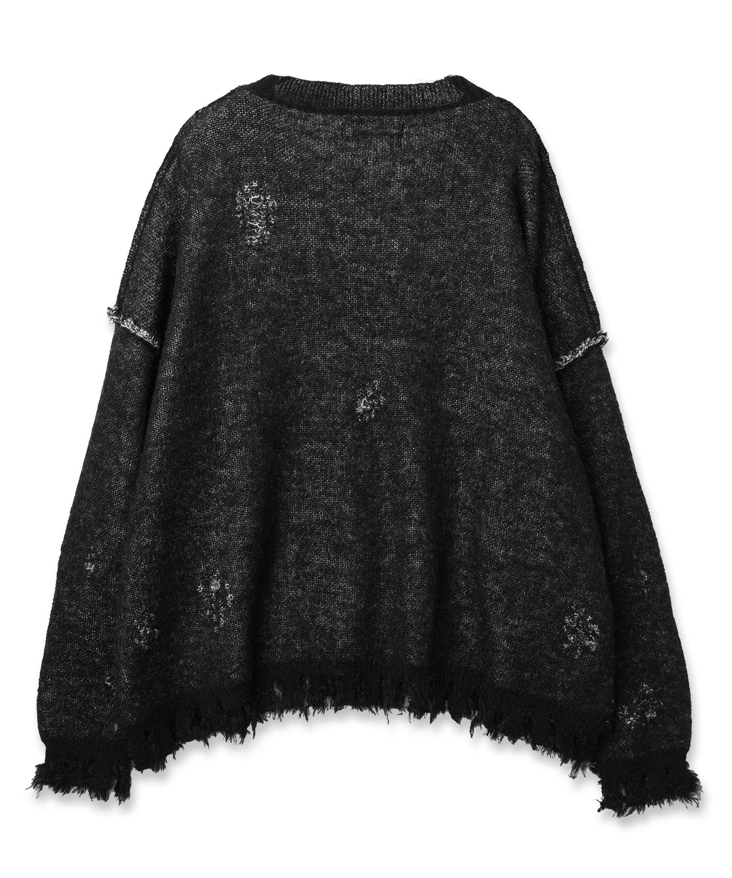 MOHAIR HEART&BONE KNIT