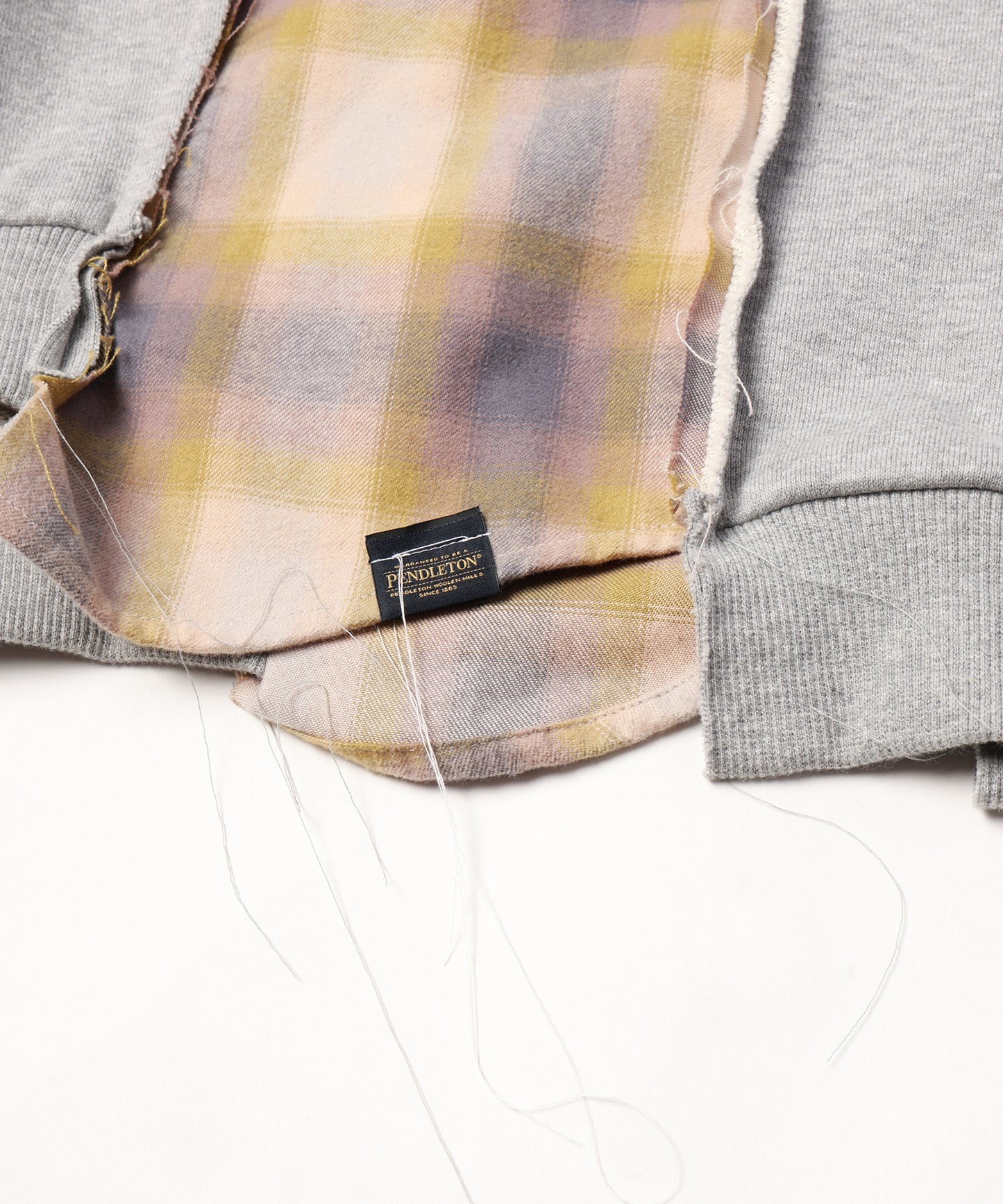 PENDLETON MIX WIDE SWEAT PARKA
