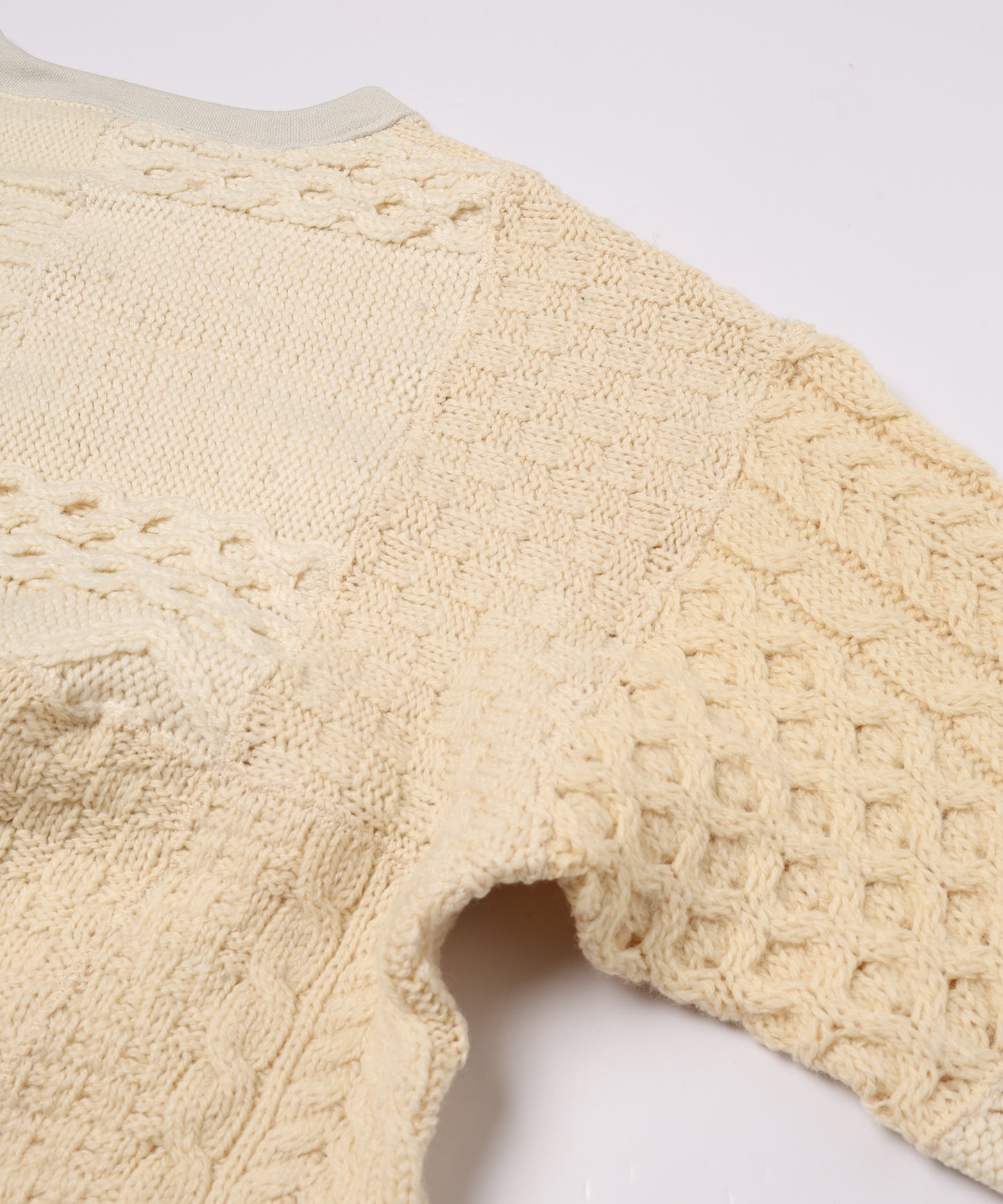 PATCH KNIT P/O(PRINT)