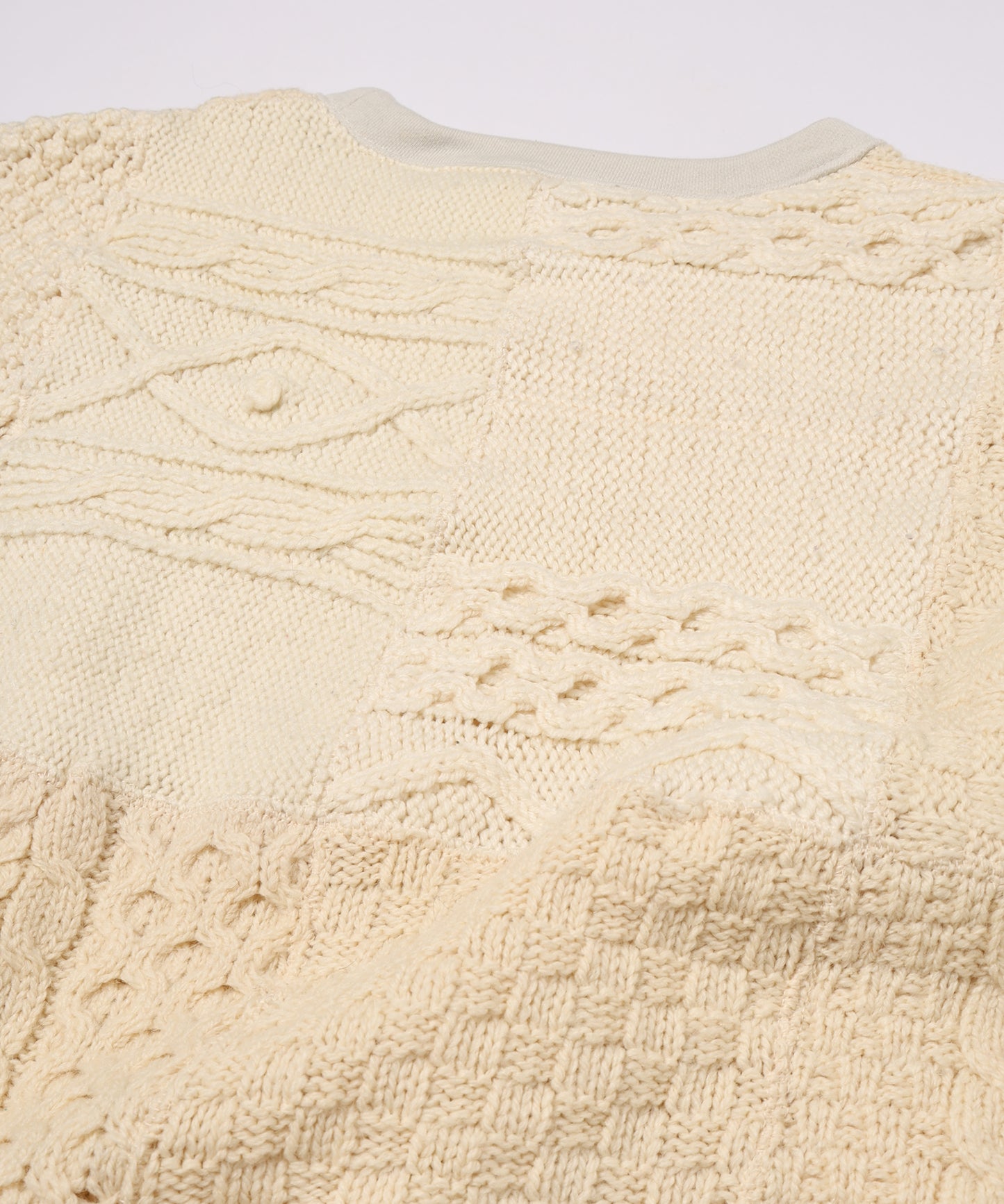 PATCH KNIT P/O(PRINT)
