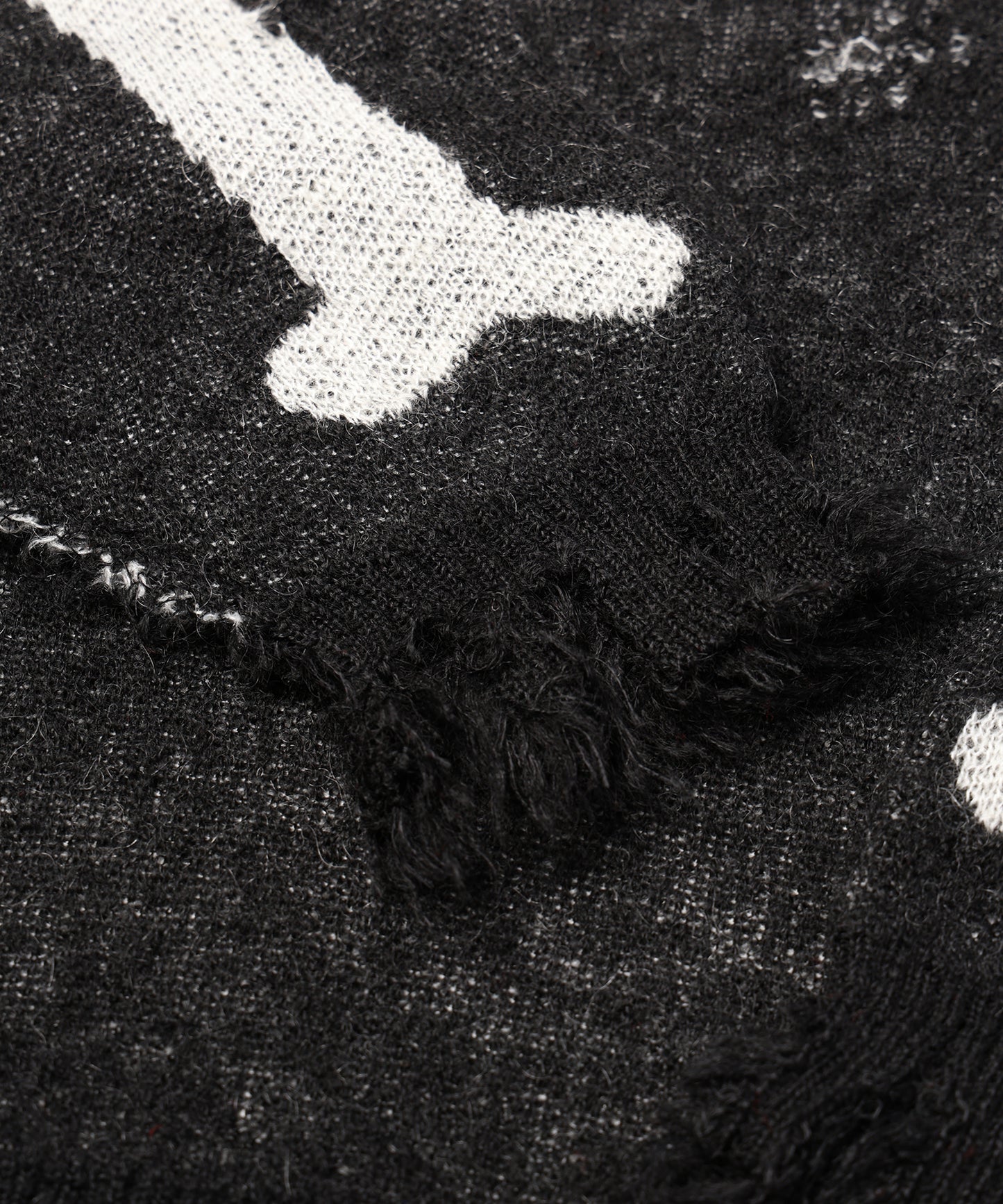 MOHAIR HEART&BONE KNIT