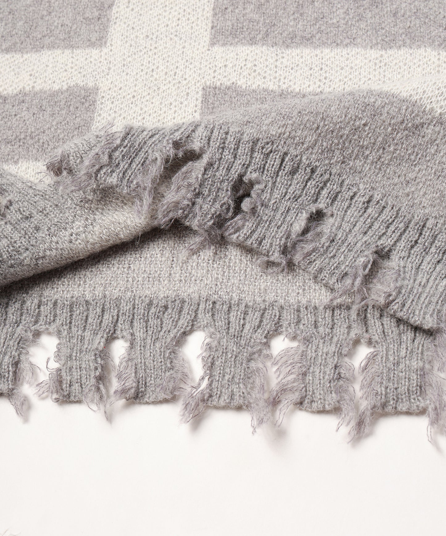 MOHAIR HEART&BONE KNIT
