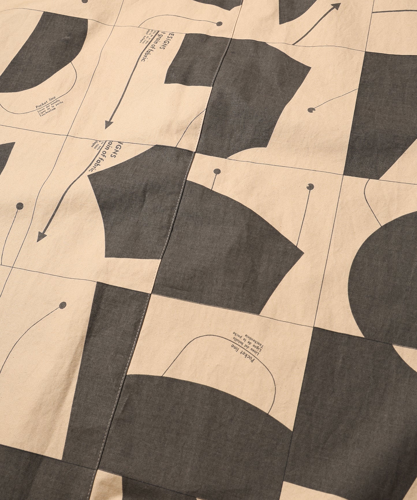 PATTERN SHUFFLE SKIRT / パターンシャッフルスカート