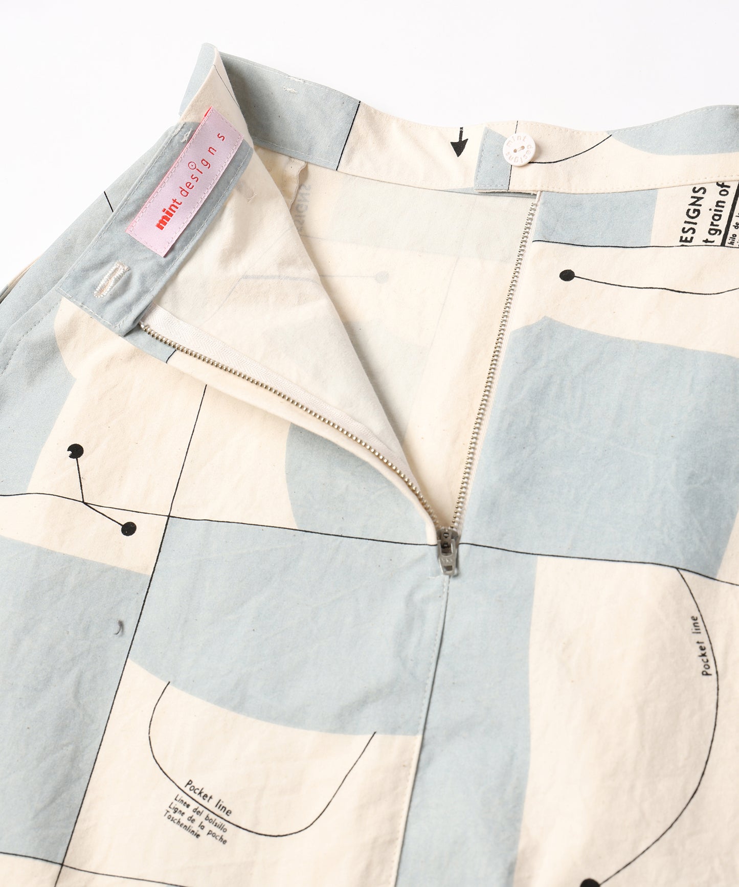 PATTERN SHUFFLE SKIRT / パターンシャッフルスカート
