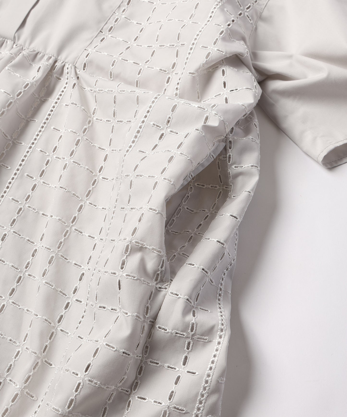 CHECK LACE DRESS / チェックレース ドレス