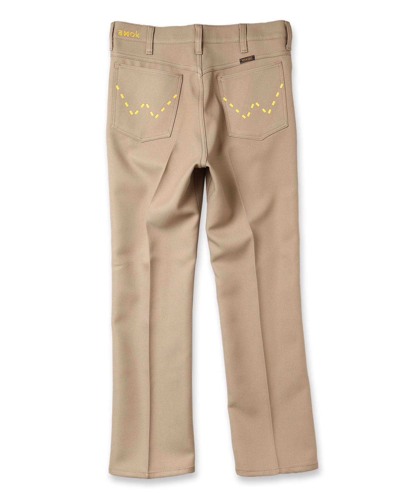 amok × wrangler LASER STITCH WRANCHER PANTS