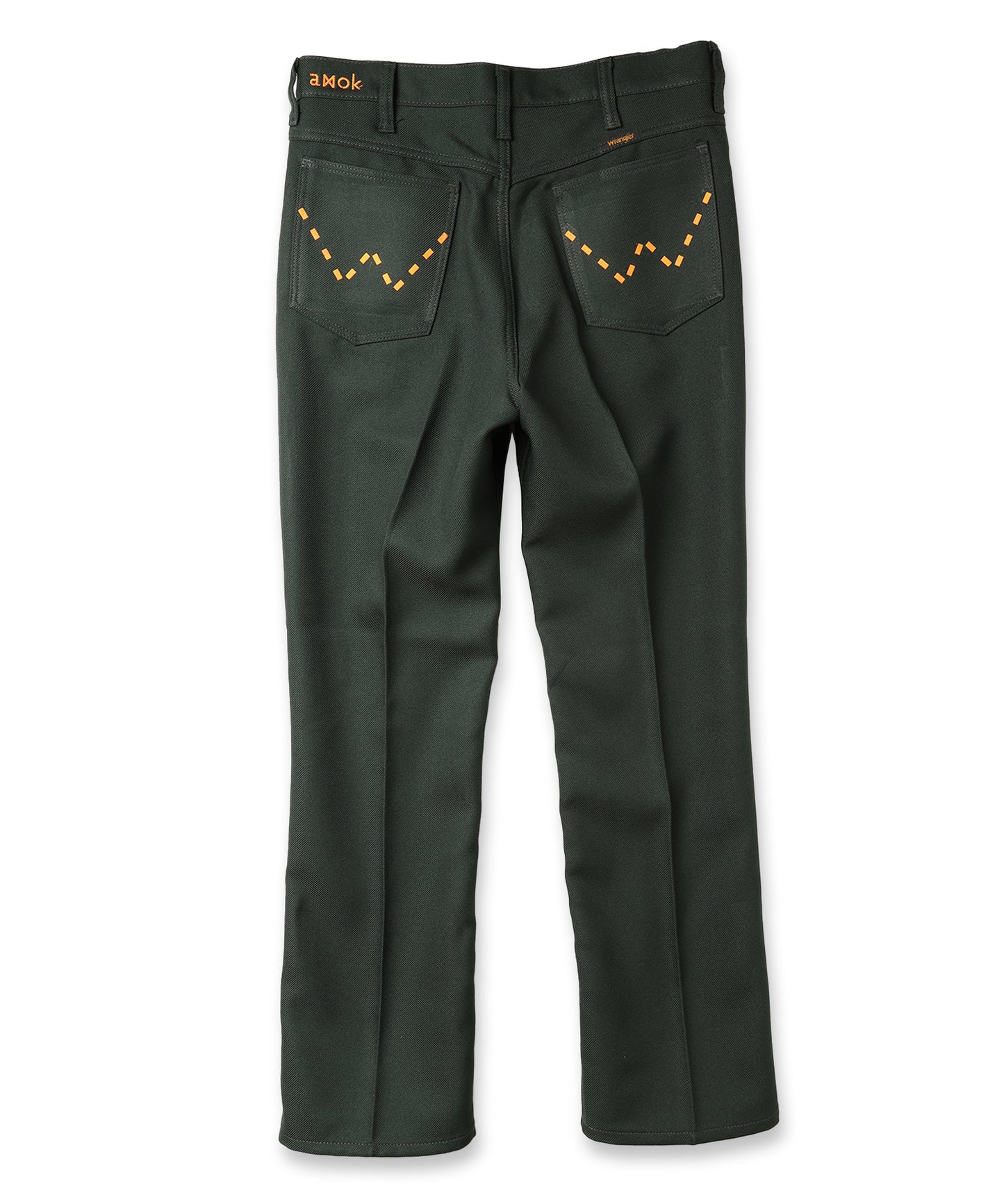 amok × wrangler LASER STITCH WRANCHER PANTS