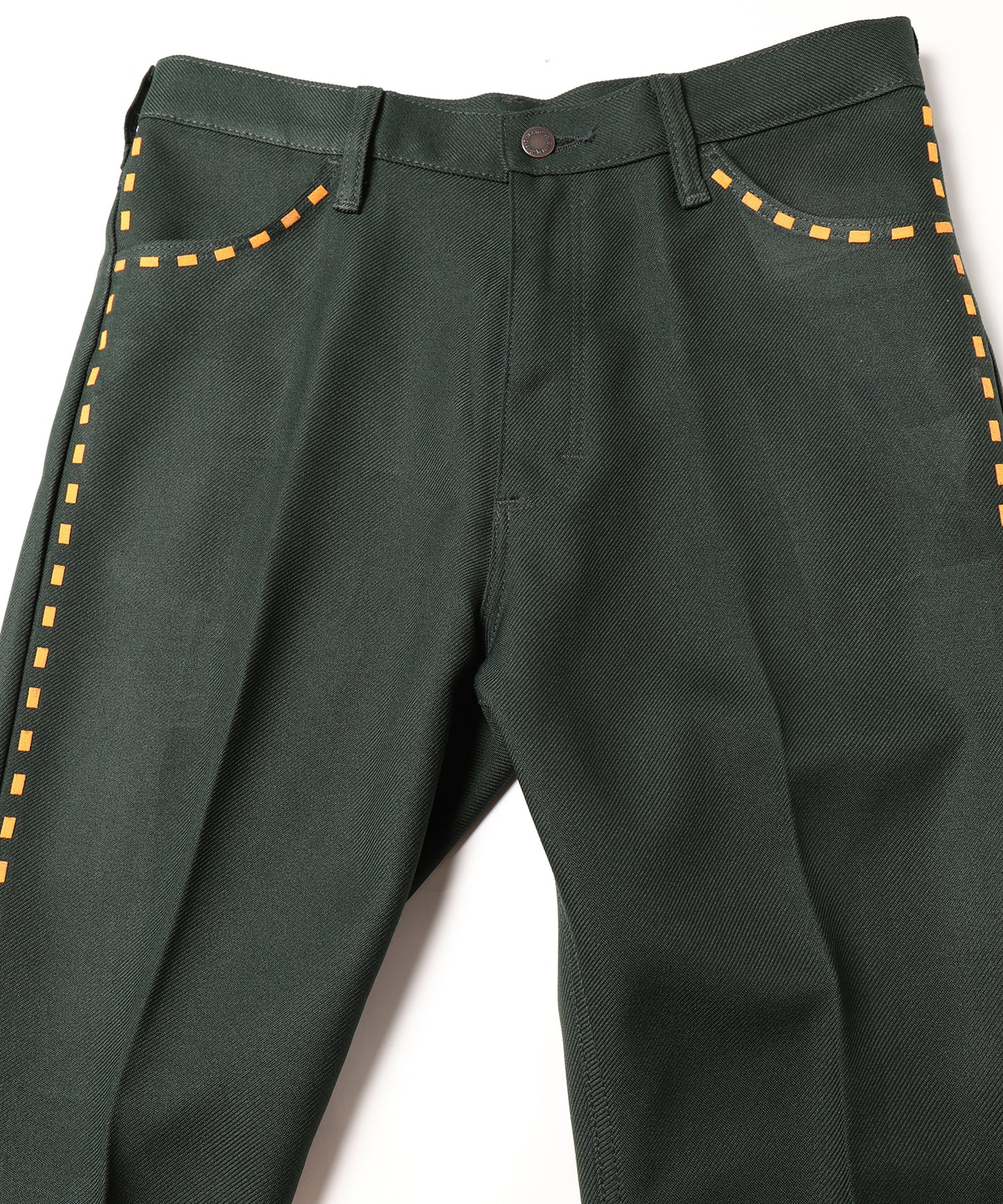 amok × wrangler LASER STITCH WRANCHER PANTS