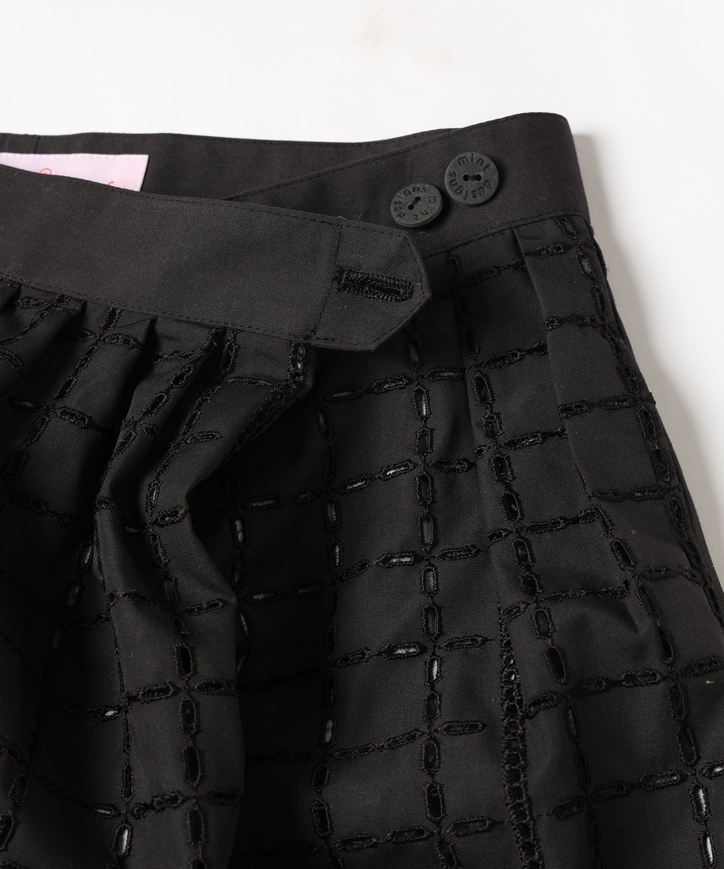 CHECK LACE PANTS / チェックレースパンツ