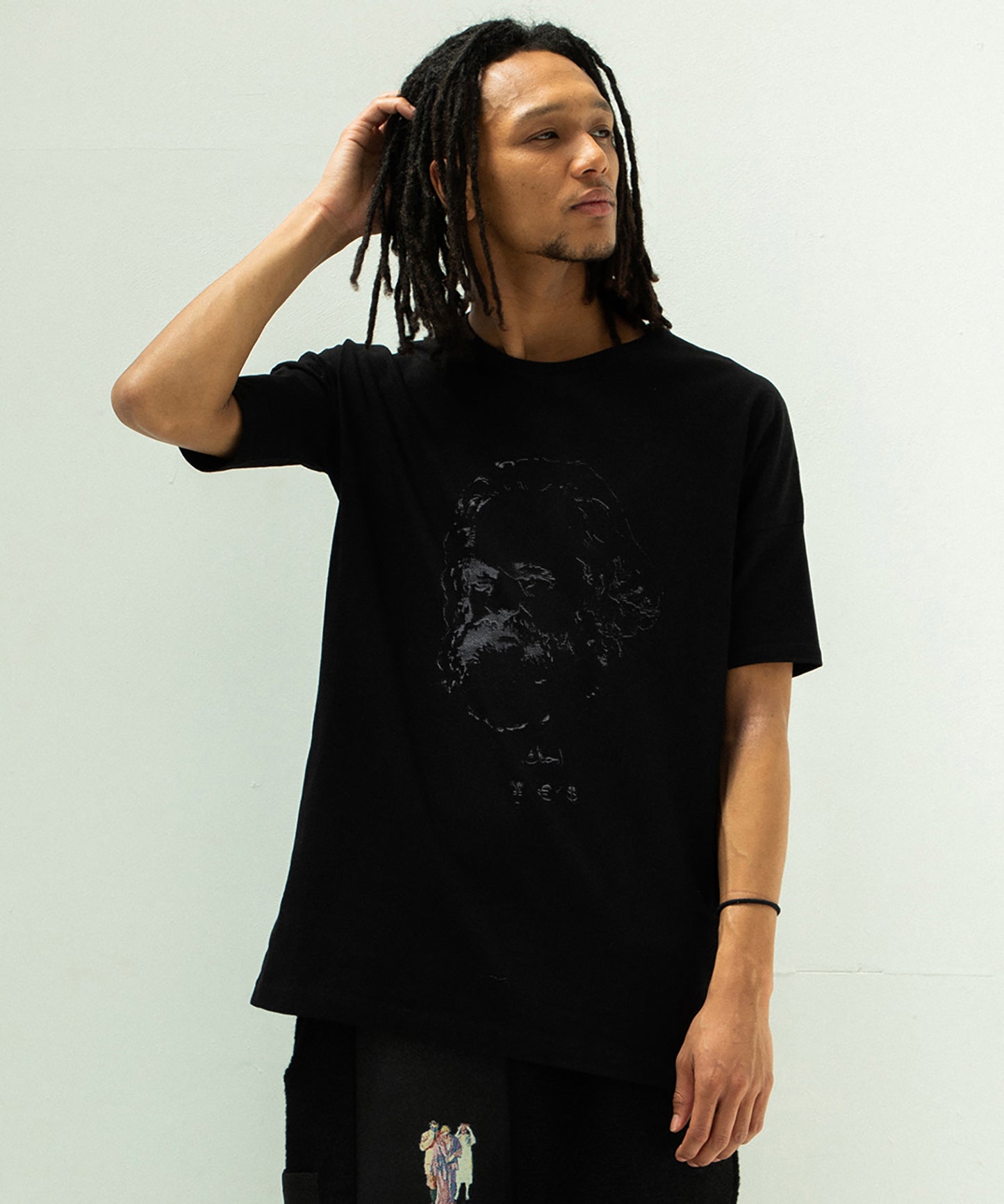 ECONOMY EMBROI TEE