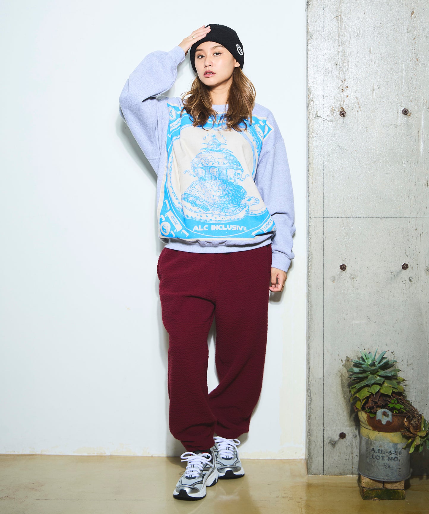BC RUBBER PATCH BEANIE