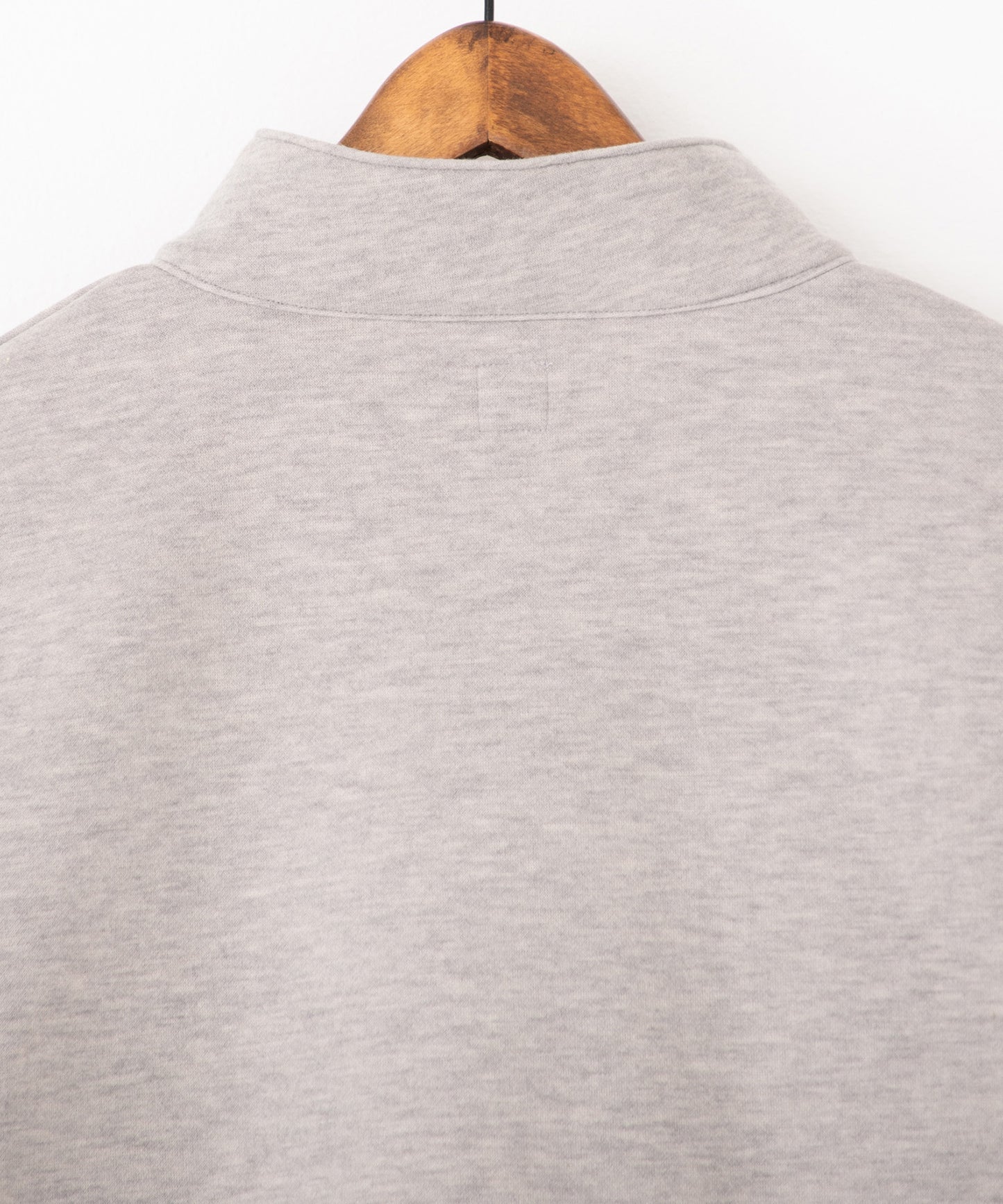 knit melton skipper sweater