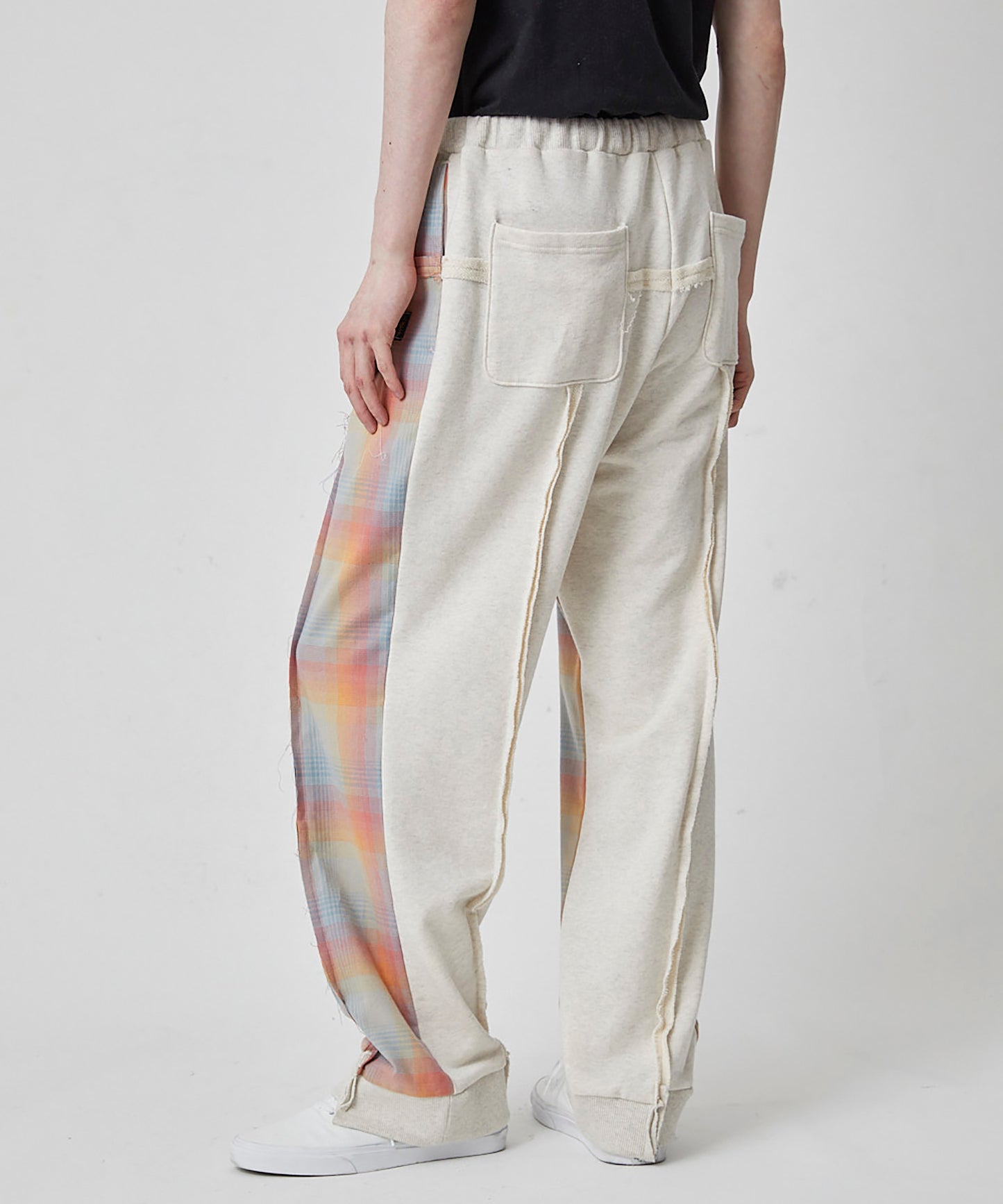 PENDLETON MIX WIDE SWEAT PANTS 】