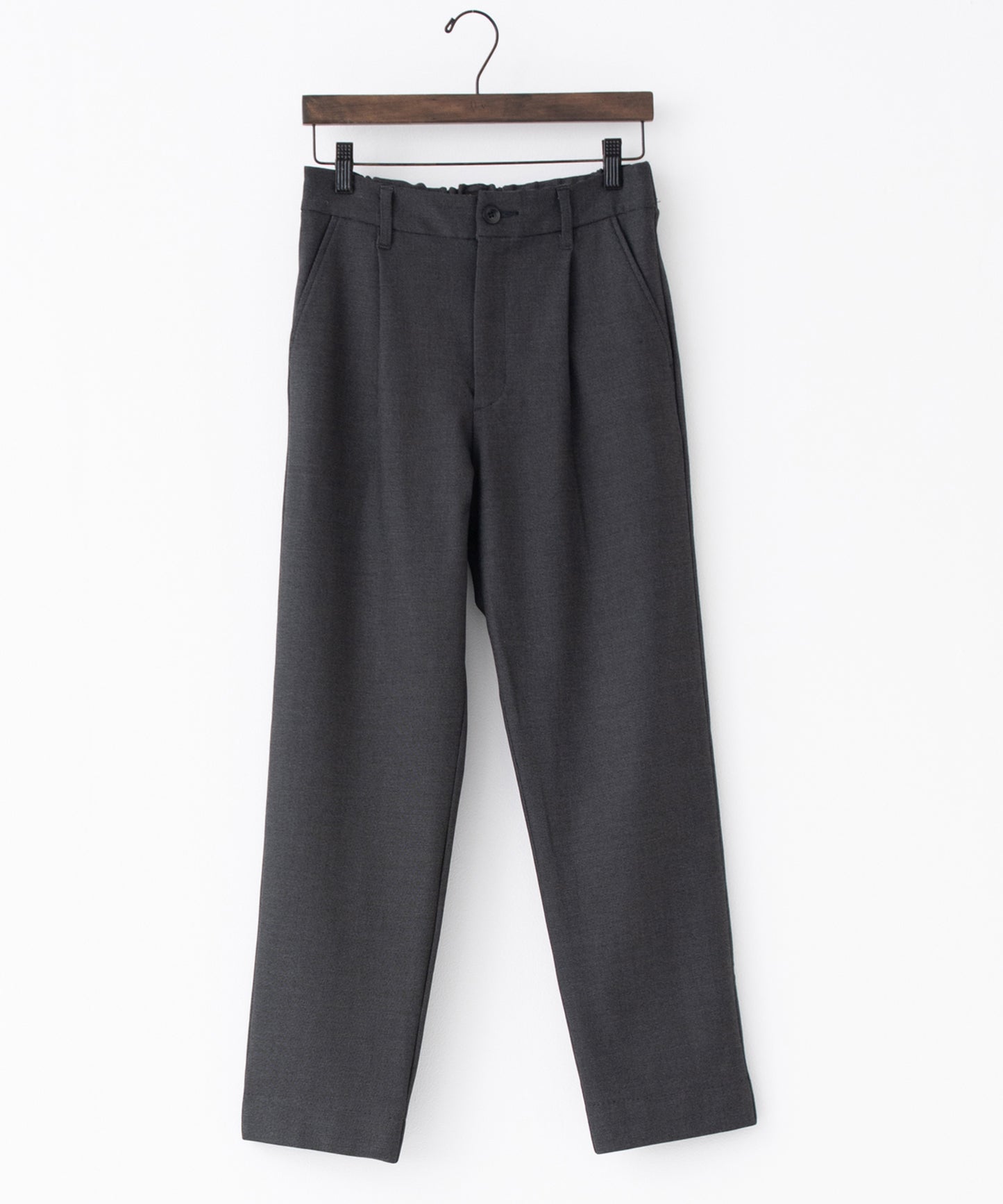 gabardine tapered slacks