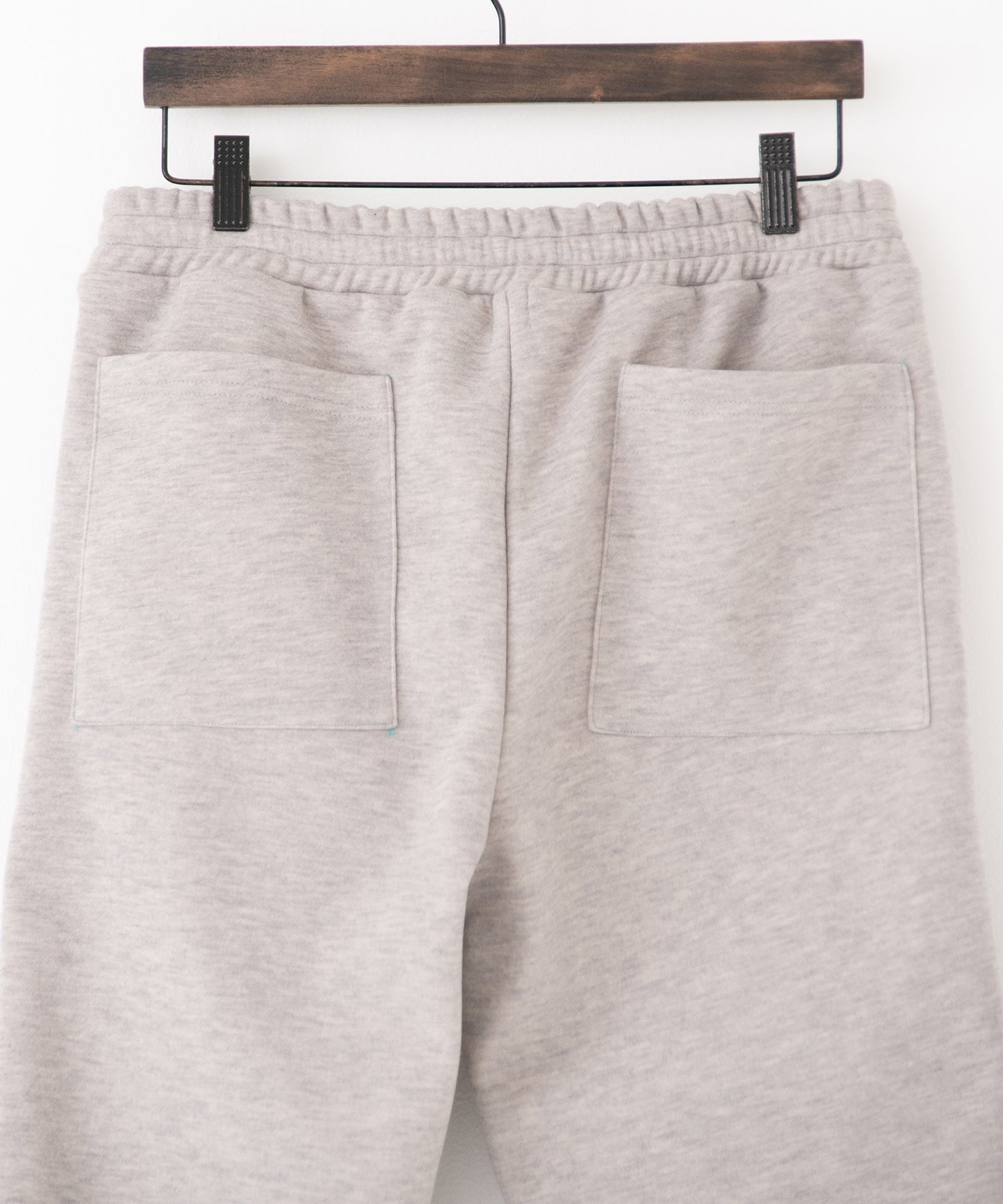 knit melton jogger pants