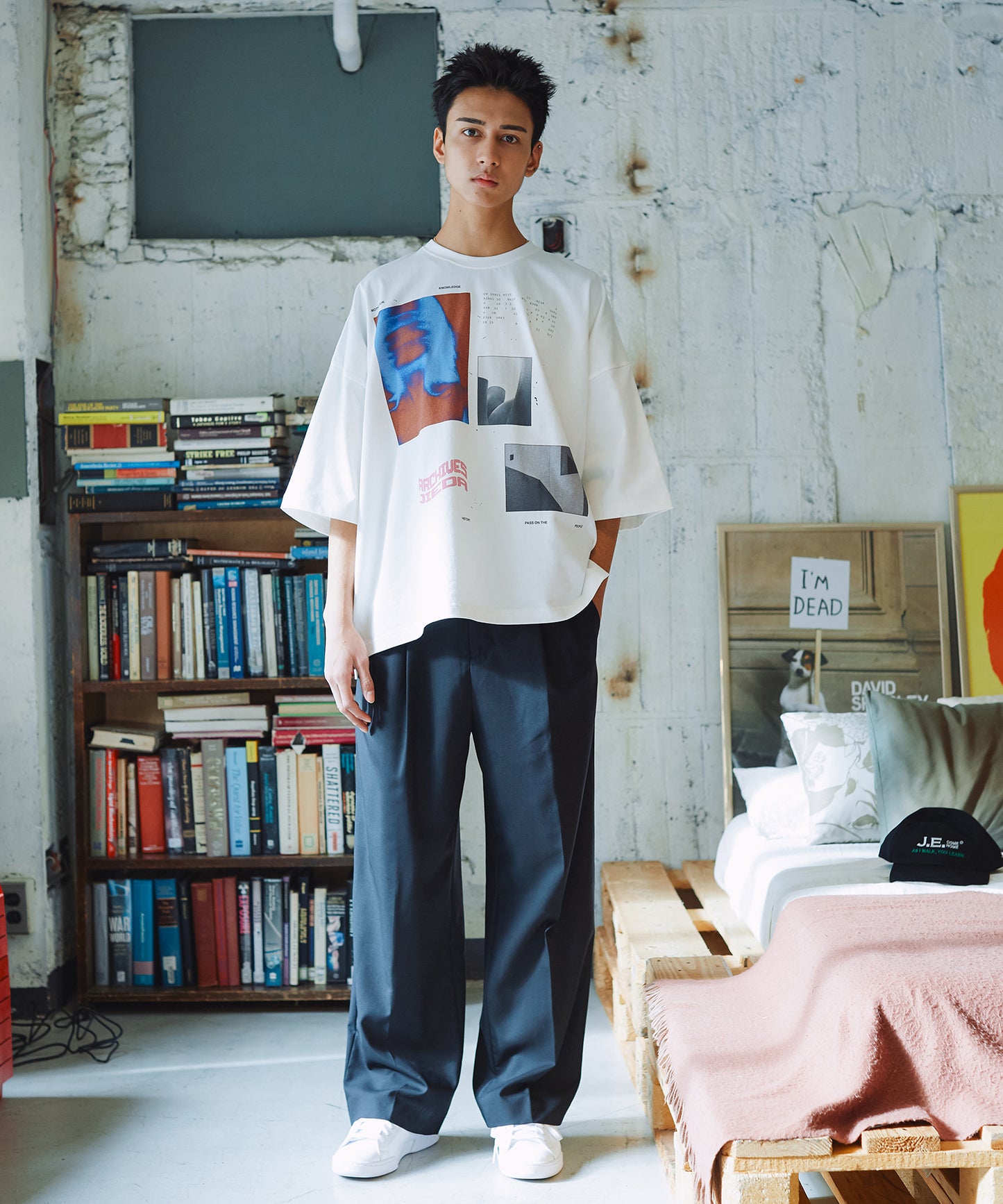 ANLIO × JieDa JieDa Collage Photo Tee & MULTI USE AROMA SPRAY 「sunrise」
