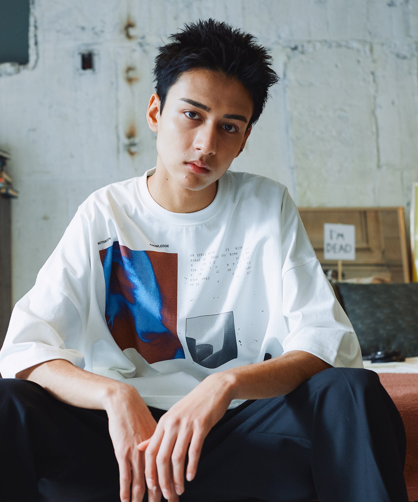 ANLIO × JieDa JieDa Collage Photo Tee & MULTI USE AROMA SPRAY 「sunrise」