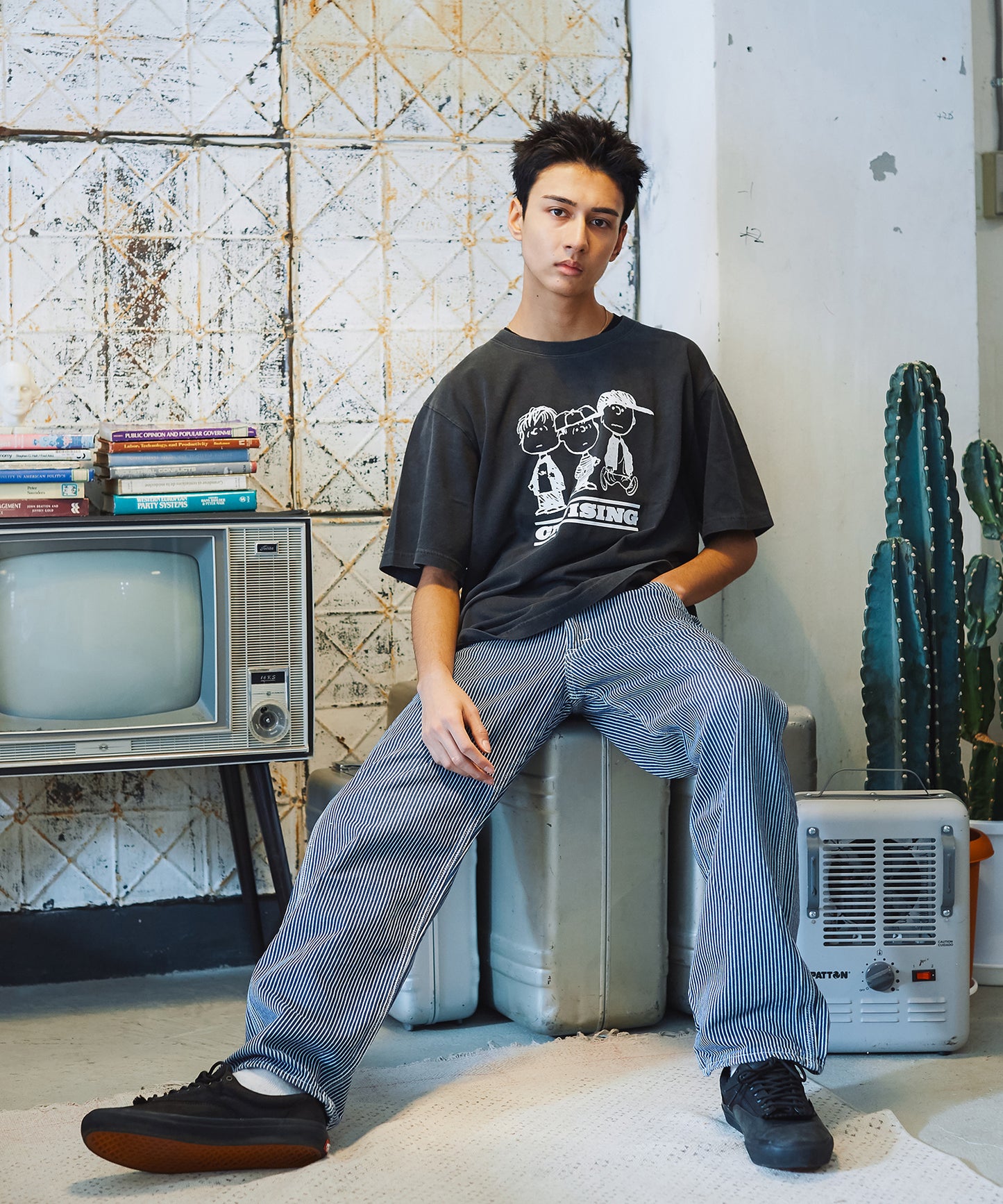 ANLIO × STOF Cruise Tee × MULTI USE AROMA SPRAY 「Night Walker」