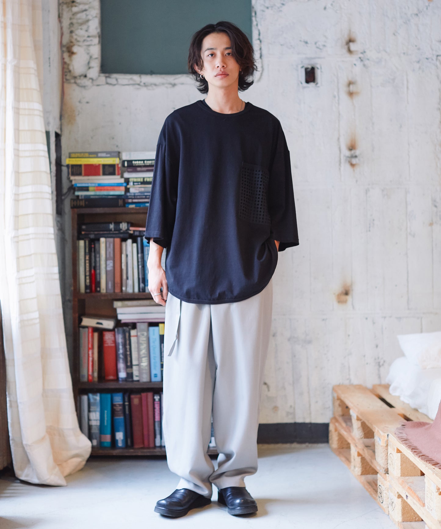 ANLIO × sneeuw グリットポケットTEE & MULTI USE AROMA SPRAY 「run through the forest」