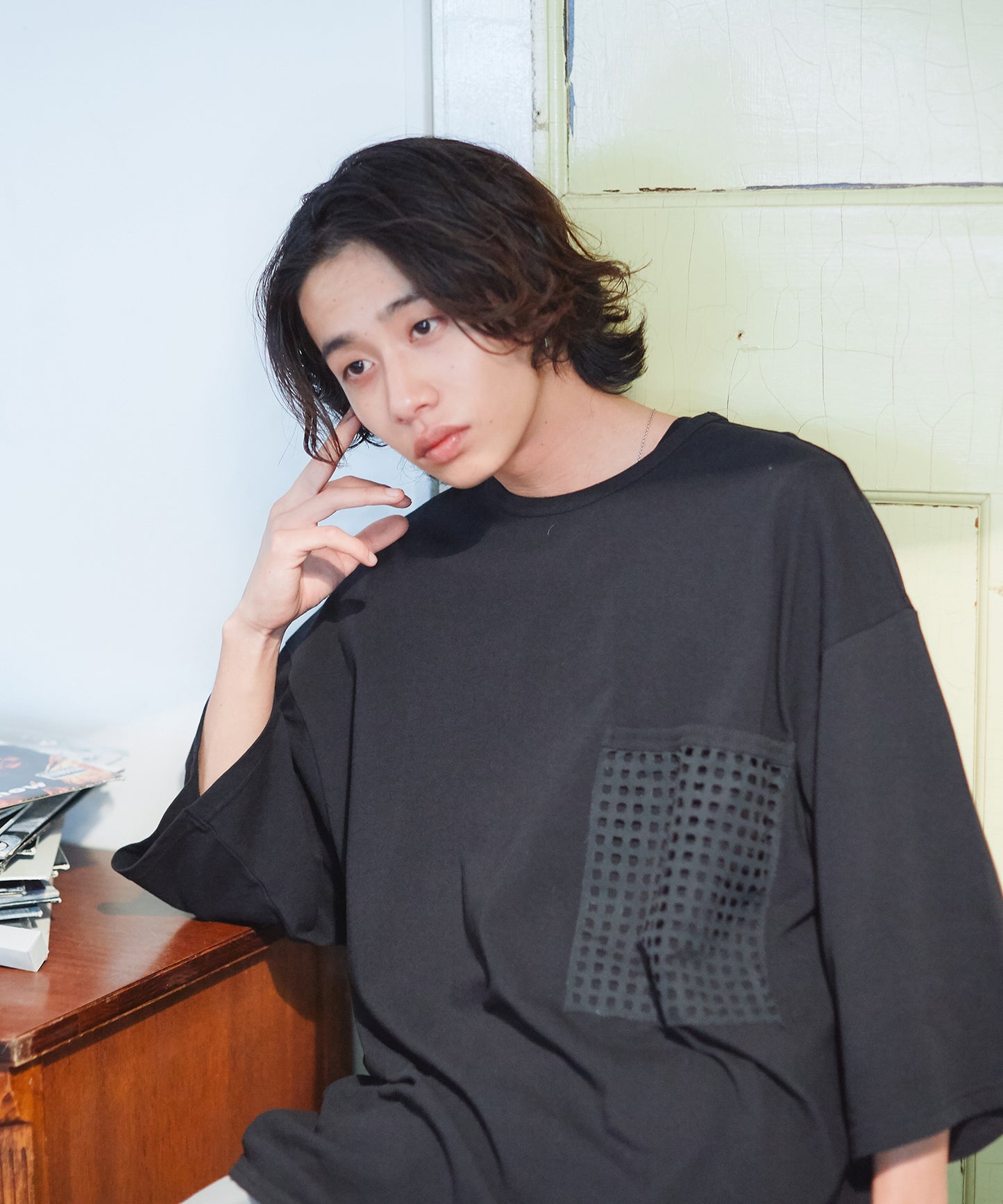 ANLIO × sneeuw グリットポケットTEE & MULTI USE AROMA SPRAY 「run through the forest」
