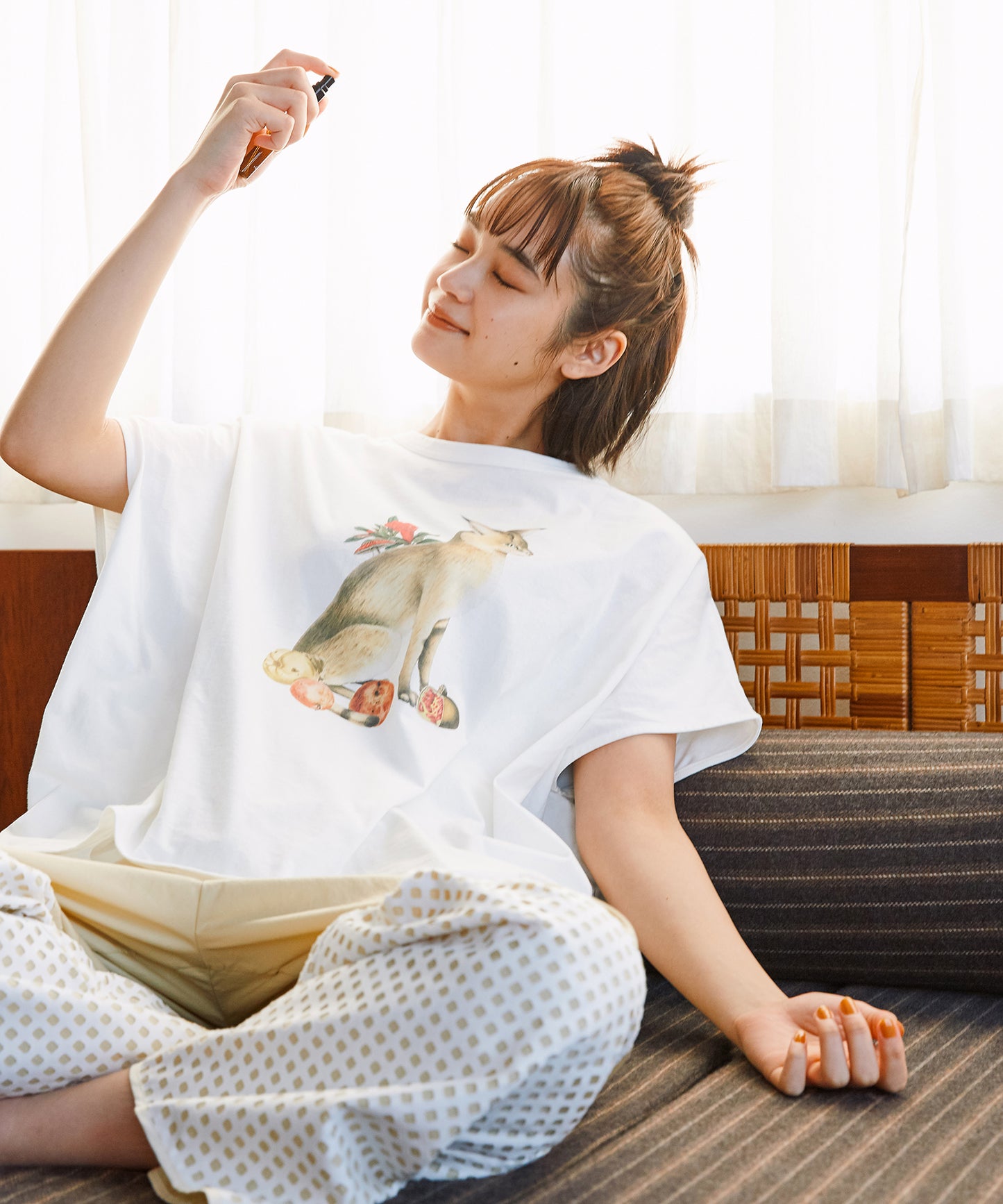 ANLIO × BEDSIDEDRAMA Nostalgic Still Life TEE & MULTI USE AROMA SPRAY 「Nostalgic Still Life」