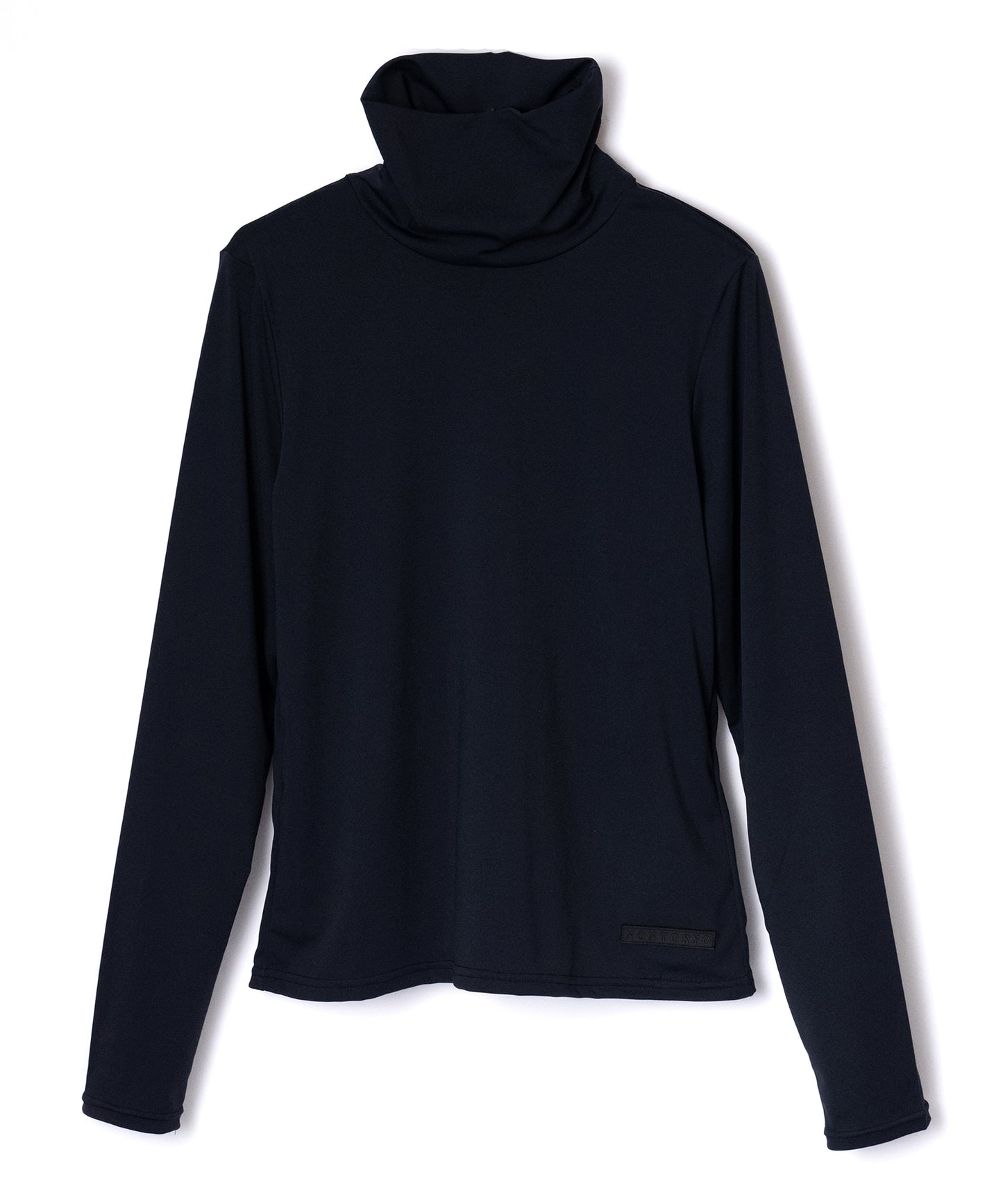 STRETCH HI-NECK TOP