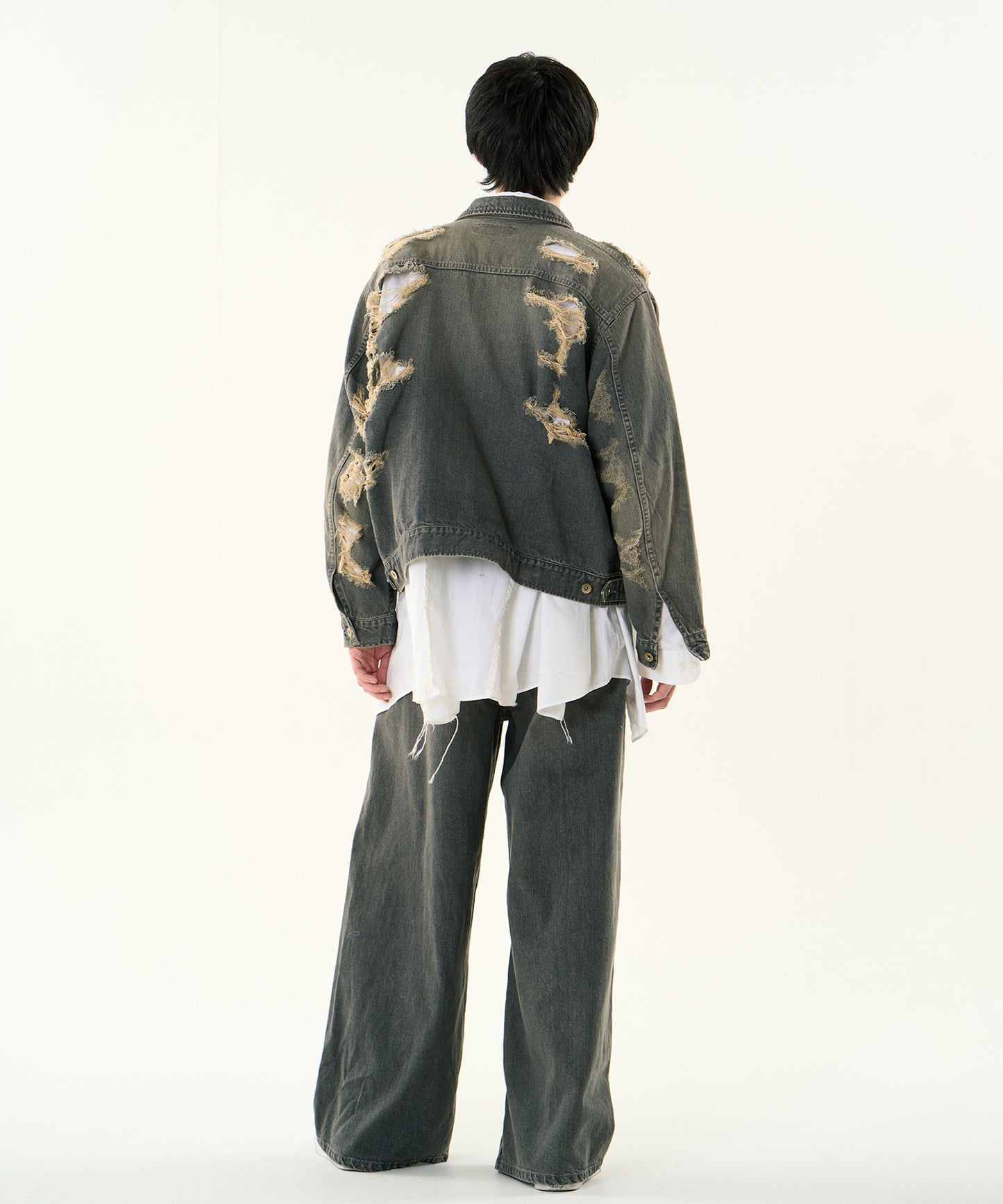 BORO DENIM BLOUSON