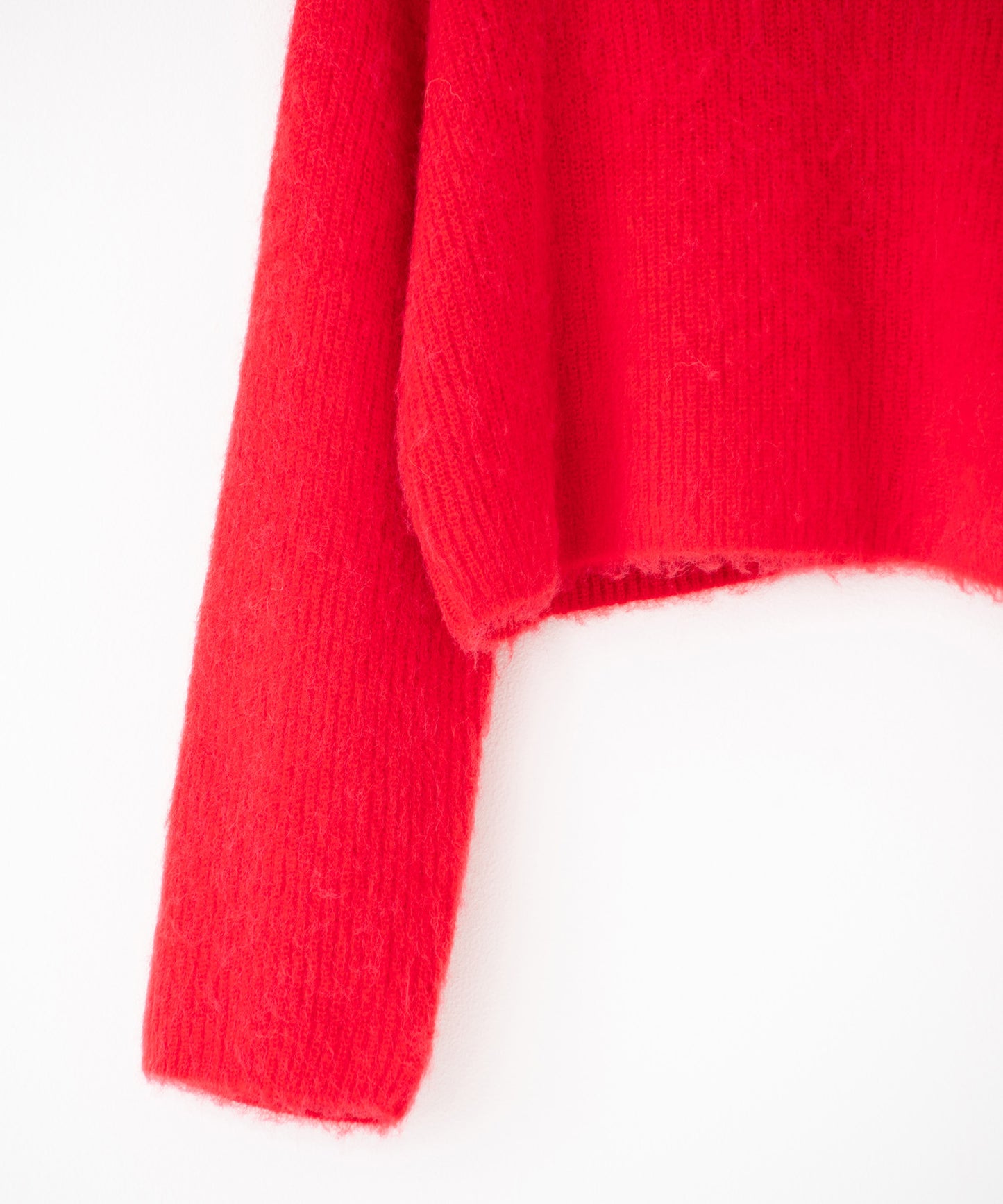 mohair pullover knit