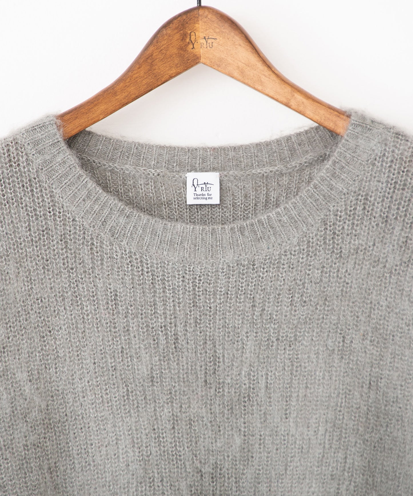 mohair pullover knit