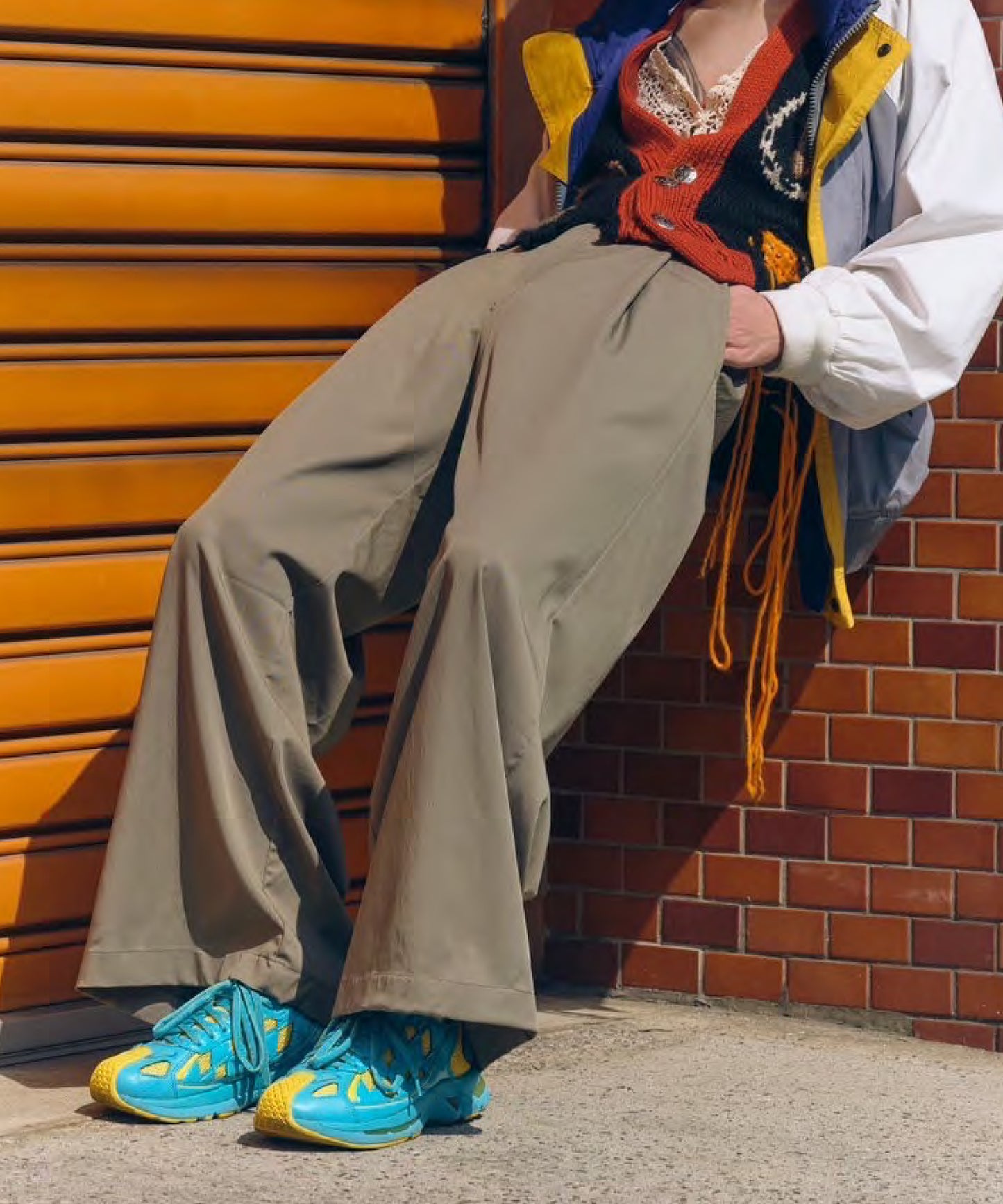 【 Marche Fleur 】Tencel Wide Pants