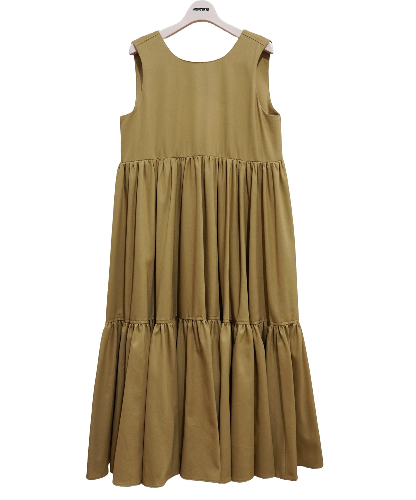 2FACE FLARE DENIM ONE-PIECE