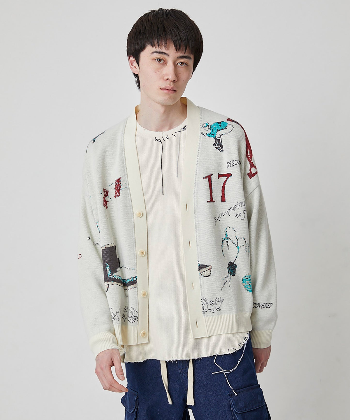 ART KNIT CARDIGAN