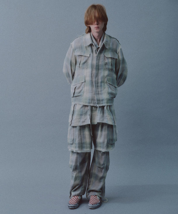 OMBRE CHECK KILAKILA CARGO SHORTS